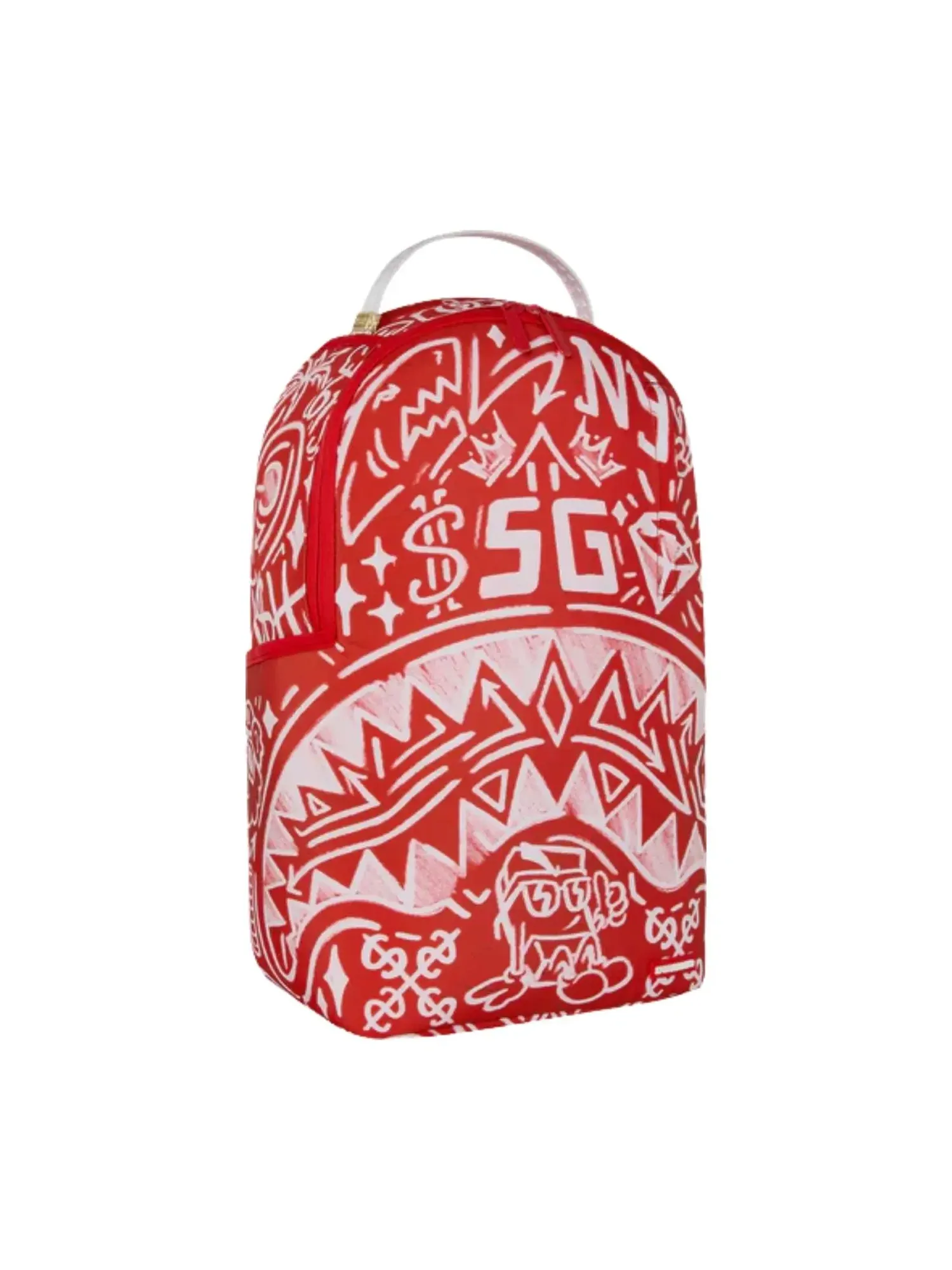Рюкзак мужской Sprayground Nitro Static — изображение 2 из 5, красный