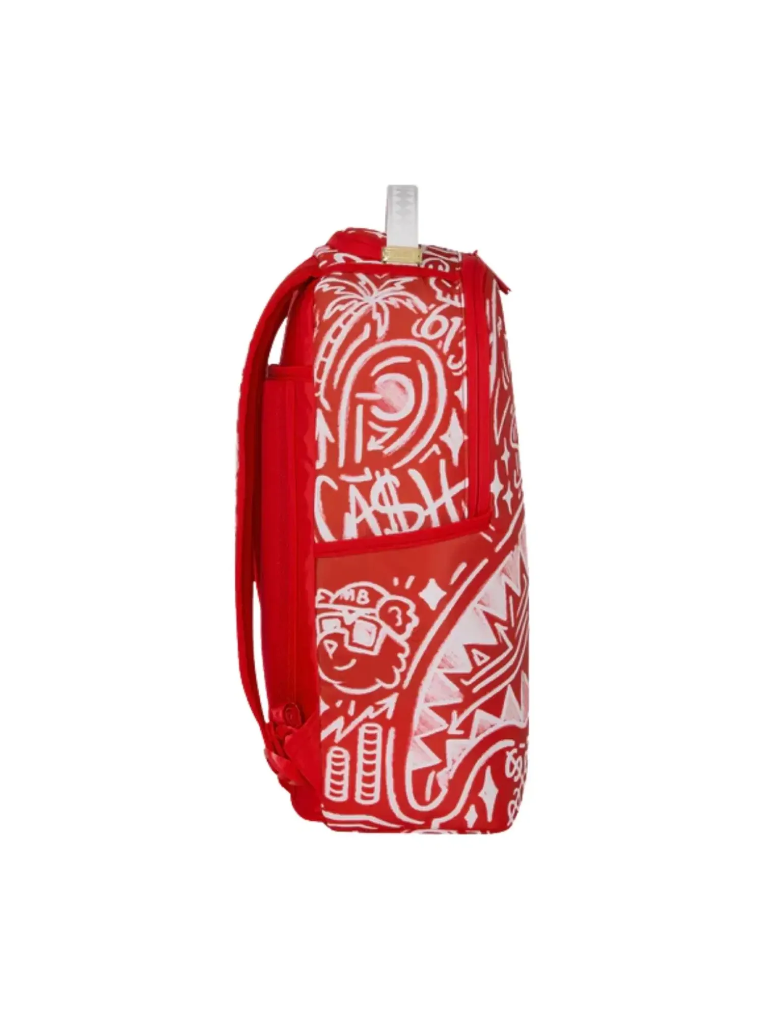 Рюкзак мужской Sprayground Nitro Static — изображение 3 из 5, красный