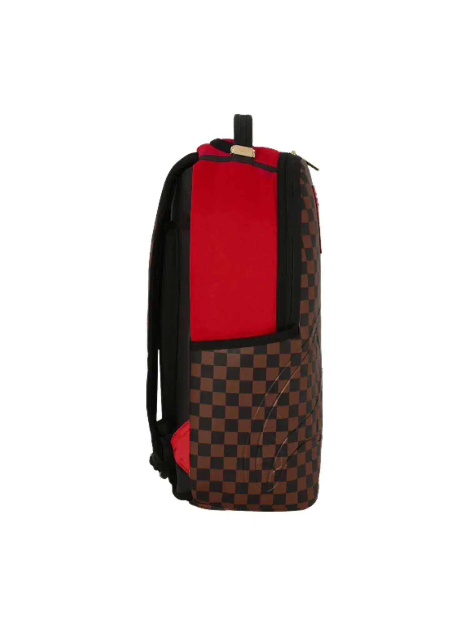 Рюкзак мужской Sprayground Katana Check Boss — изображение 3 из 4, коричневый