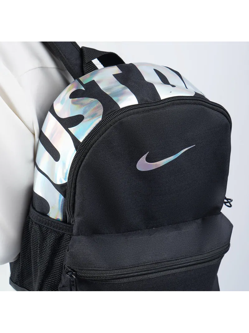 (WMNS) Мини-рюкзак Nike Brasilia Just Do It — изображение 7 из 7, черный