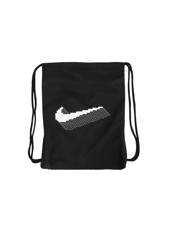 Сумка gym bag 'black' Nike — изображение 2 из 4, черный / белый