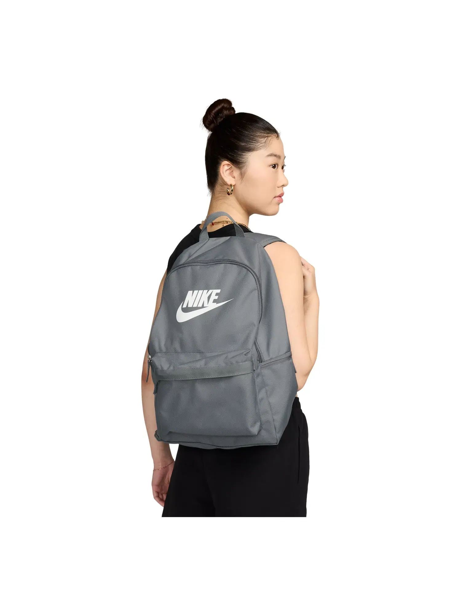 Мужской рюкзак с принтом Heritage Nike — изображение 1 из 6, серый