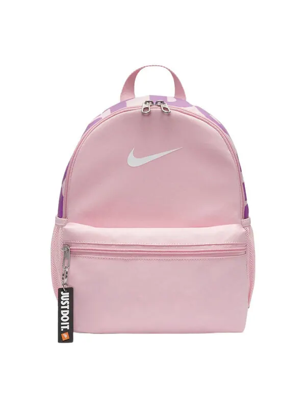 Сумка brasilia just do it backpack 'pink' Nike — изображение 1 из 4, розовый/фиолетовый