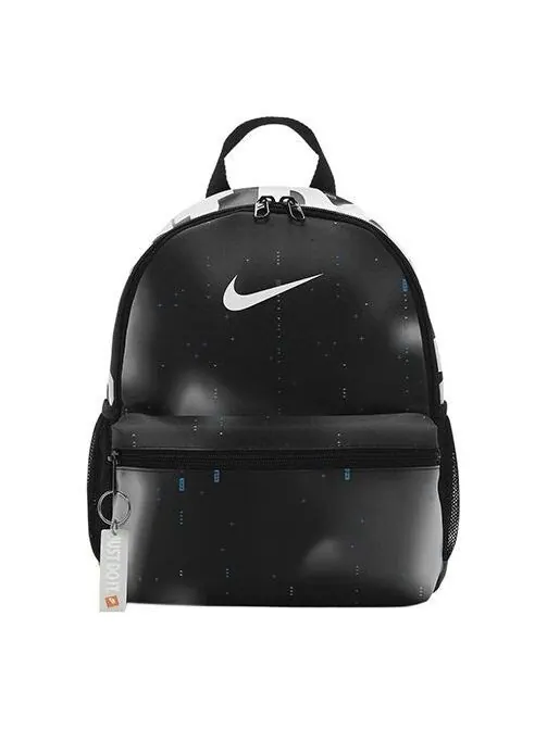 Сумка brasilia jdi mini backpack 'black' Nike — изображение 1 из 4, черный/белый