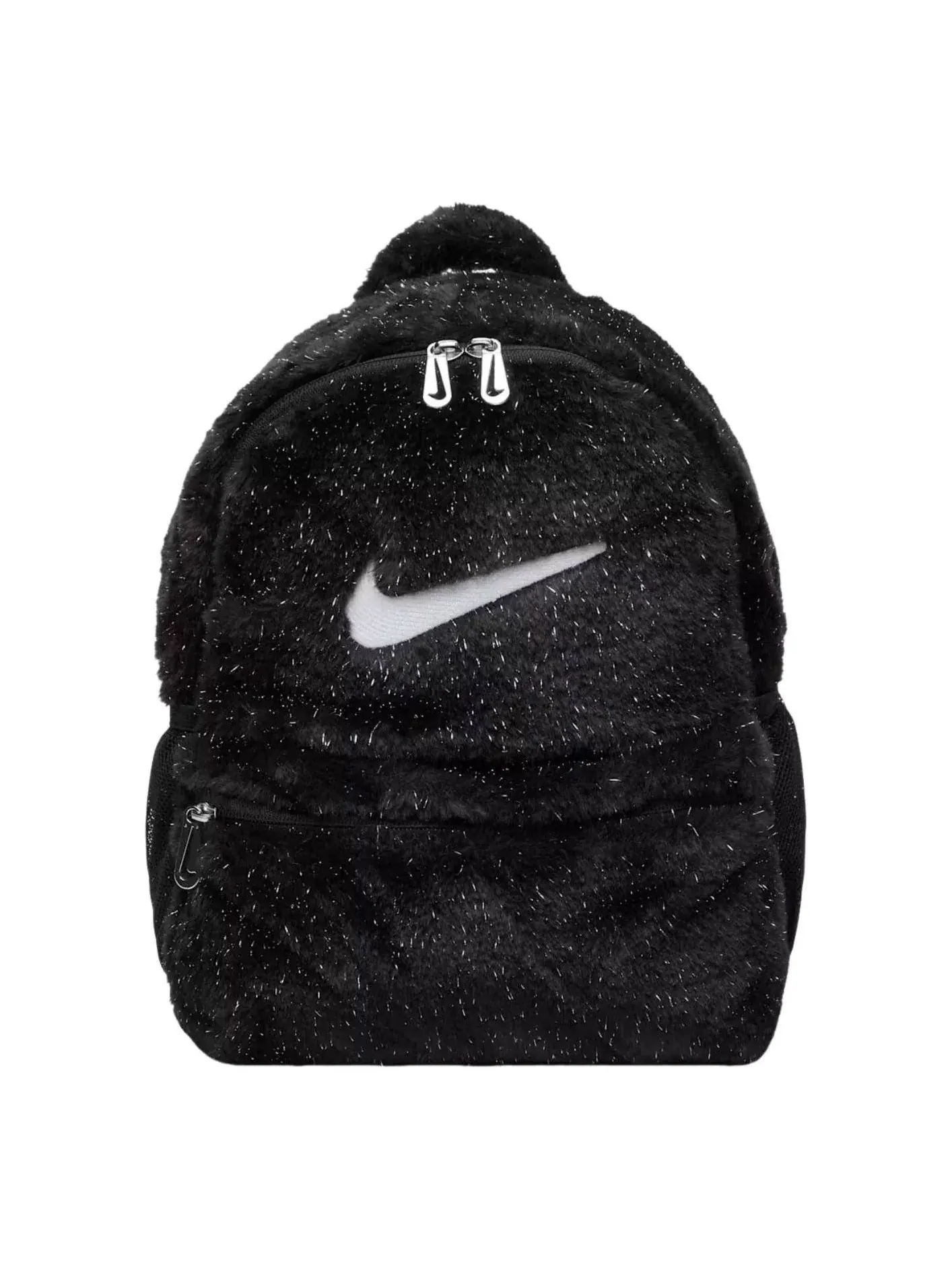 (GS) Рюкзак Nike из искусственного меха, 11 л — изображение 1 из 4, черный