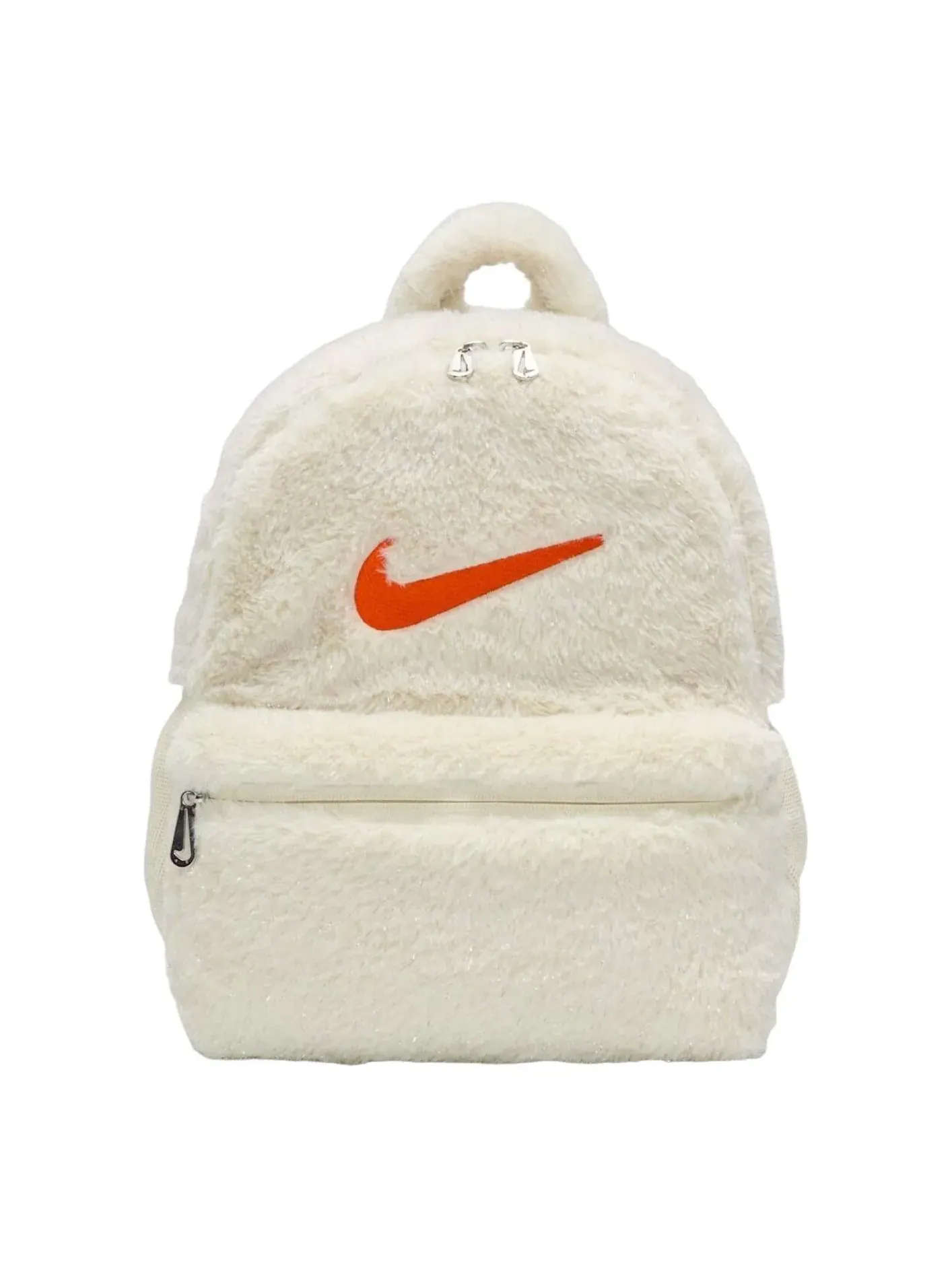 (GS) Рюкзак Nike из искусственного меха, 11 л, цвет «Кокосовое молоко — изображение 1 из 4