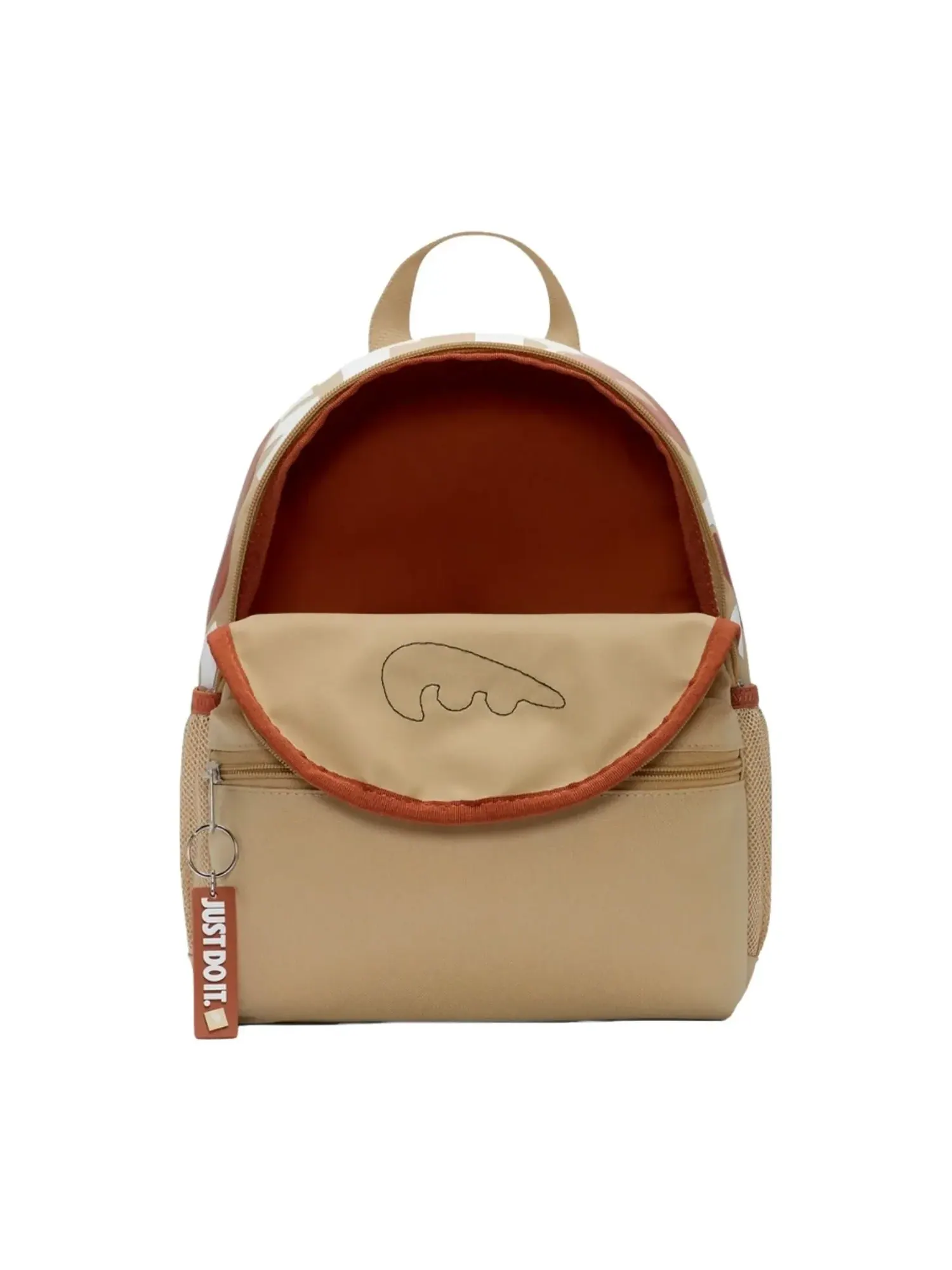 (GS) Мини-рюкзак Nike Brasilia JDI — изображение 4 из 4, коричневый