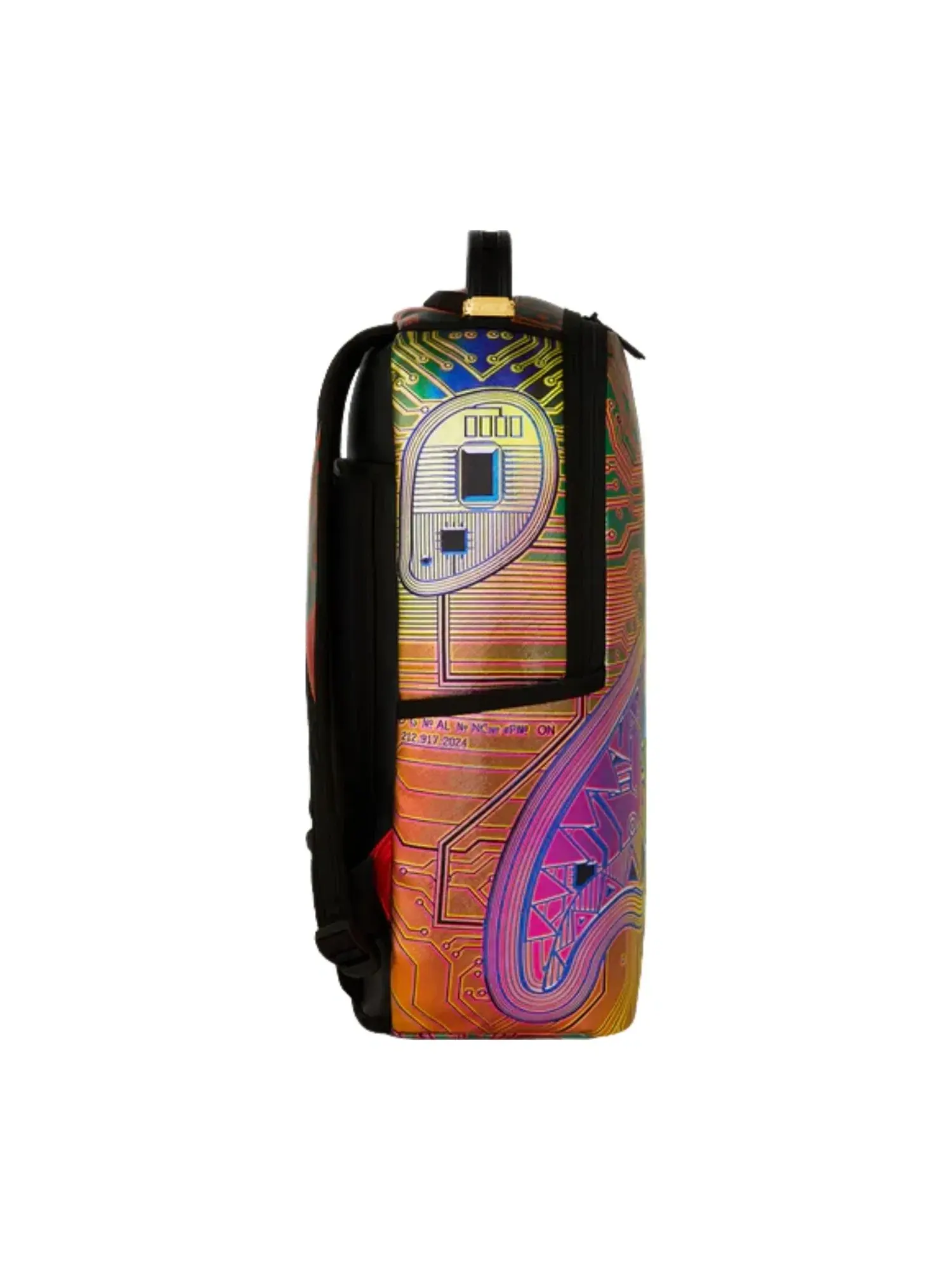 Рюкзак мужской Sprayground Circuit Board Shark — изображение 3 из 5, мульти
