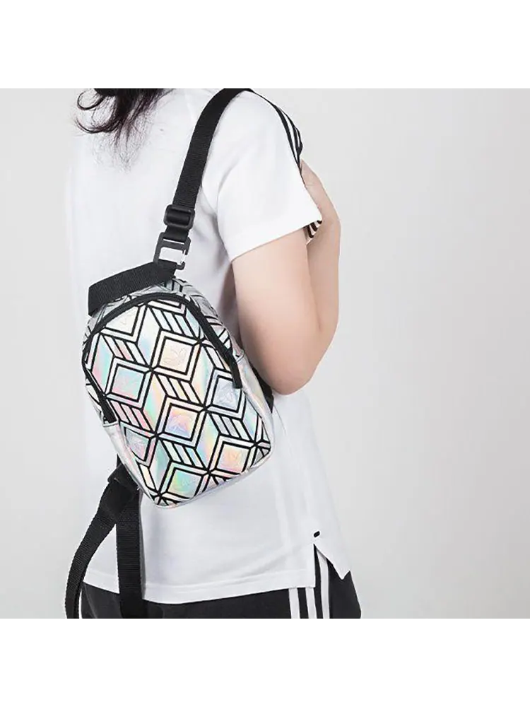 Рюкзак женский Adidas WMNS — изображение 5 из 7, серебряный