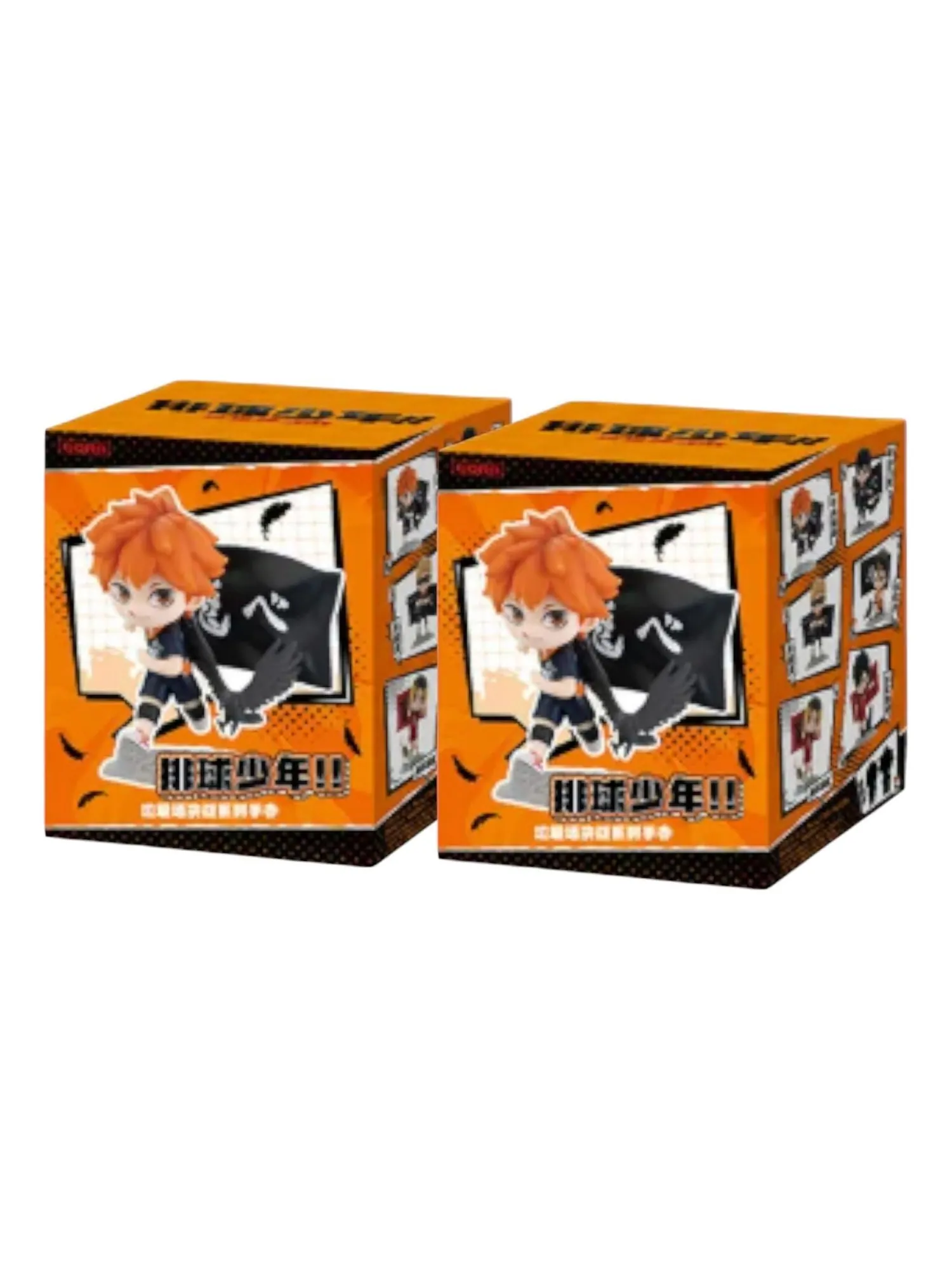 Набор фигурок Pop Mart Haikyu!! The Dumpster Battle Series в запечатанных коробках (2 непрозрачные коробки), мульти