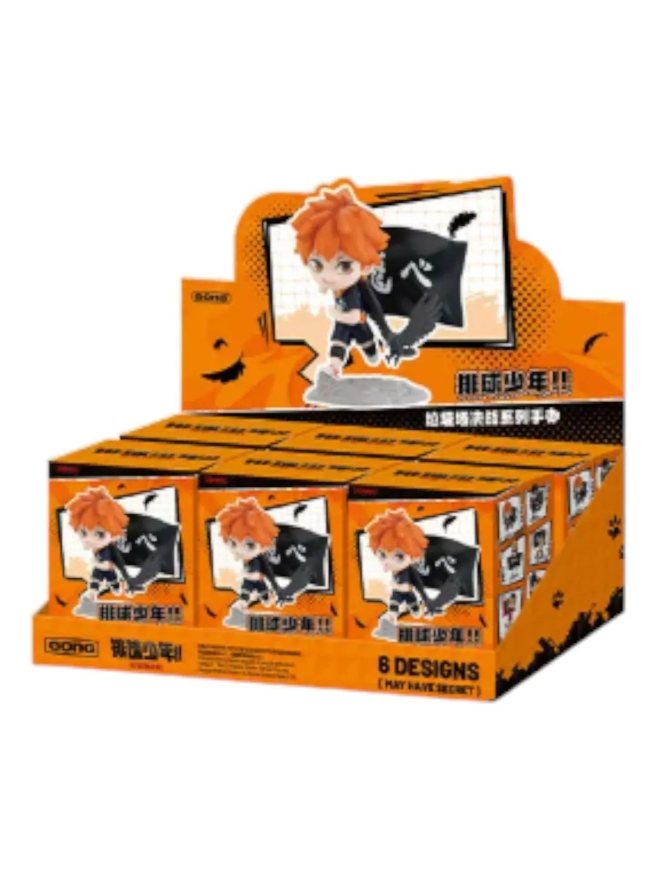 Фигурка Pop Mart Haikyu!! The Dumpster Battle Series Figures Sealed Cases (6 Blind Boxes) — изображение 1 из 1, мульти