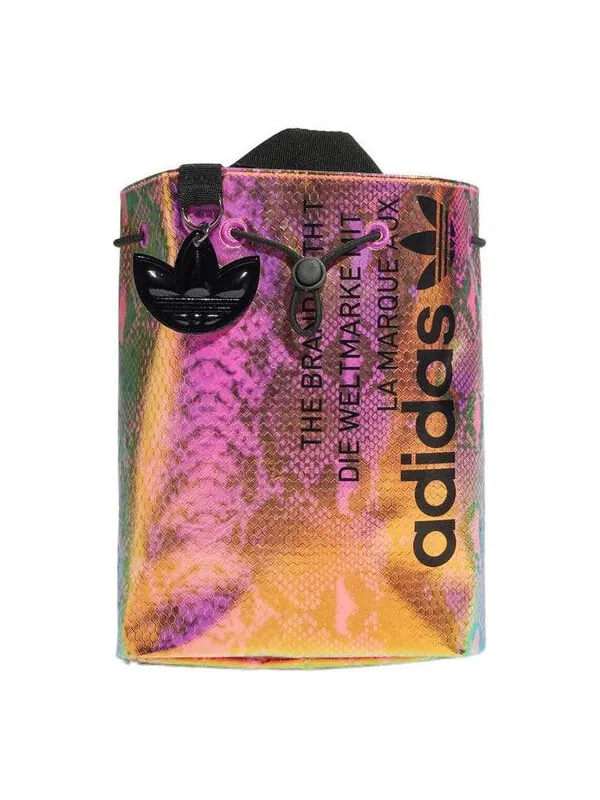 Мини-рюкзак Adidas Originals 'Purple Yellow' — изображение 1 из 3, фиолетовый/желтый