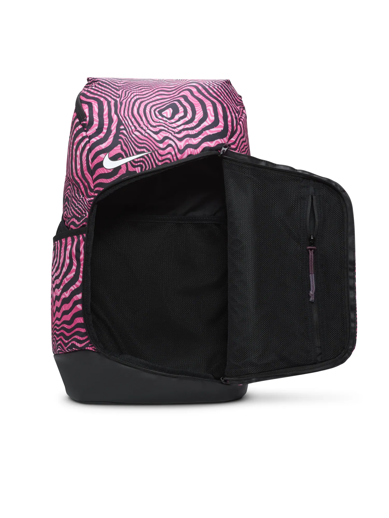 Рюкзак мужской Nike Hoops Elite Pinksicle — изображение 4 из 6, черный//белый