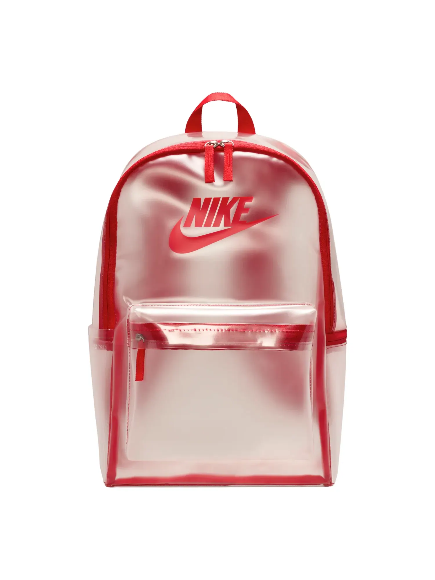 Мужской рюкзак объемом 25 л с принтом Nike Heritage Crystal Clear University Red — изображение 1 из 6, красный