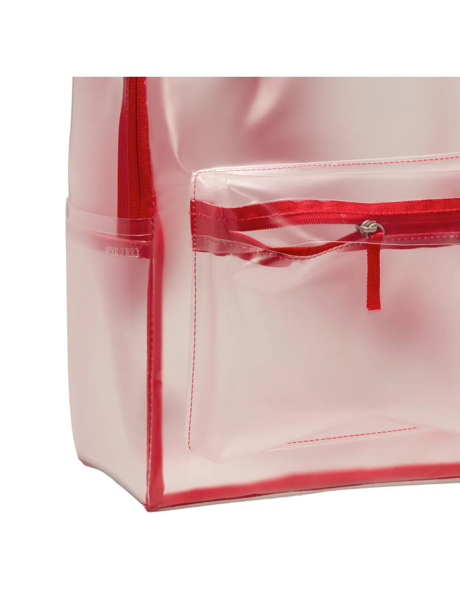 Мужской рюкзак объемом 25 л с принтом Nike Heritage Crystal Clear University Red — изображение 3 из 6, красный