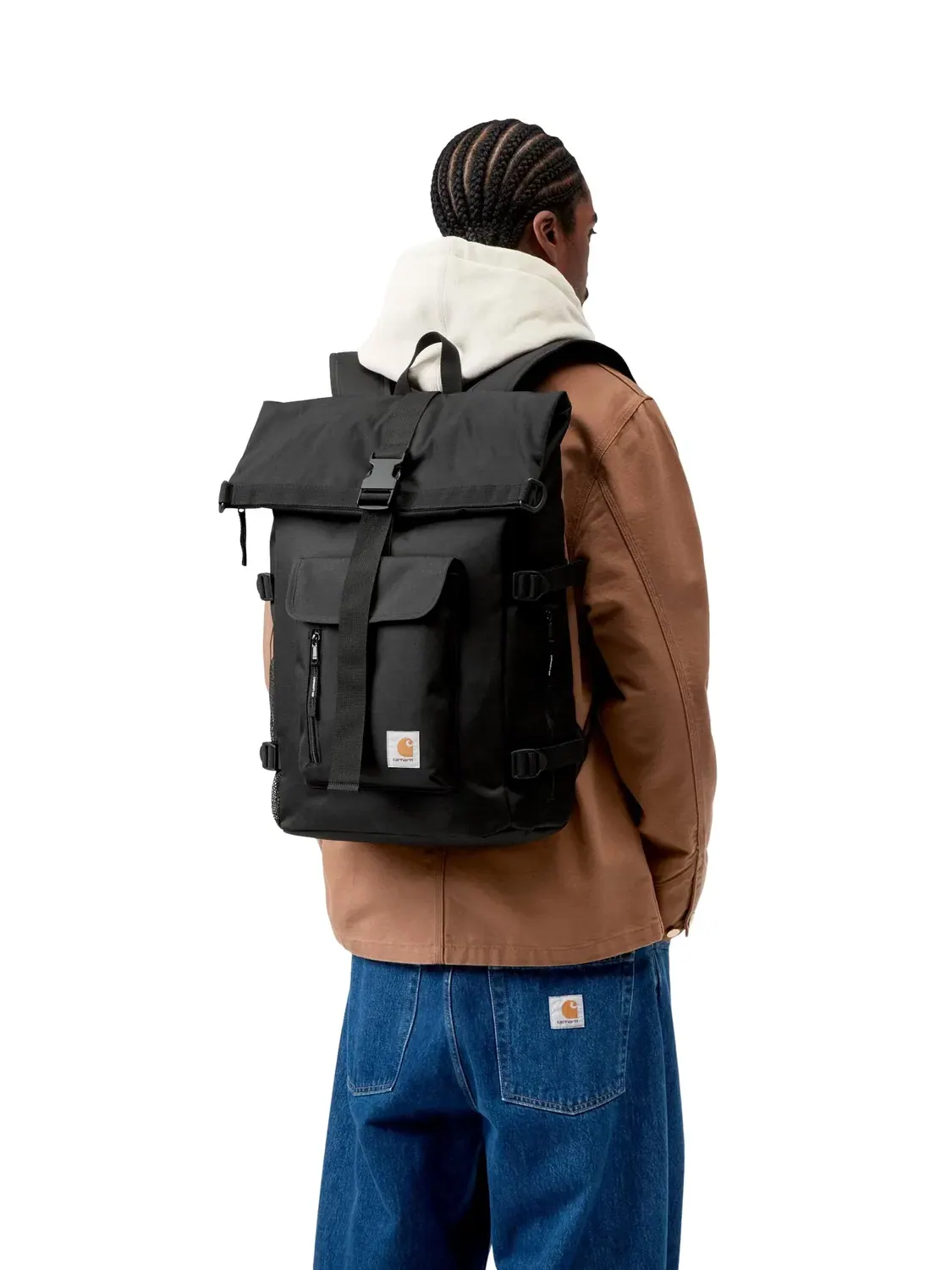 Рюкзак мужской Carhartt WIP 26 Philis — изображение 5 из 5, черный