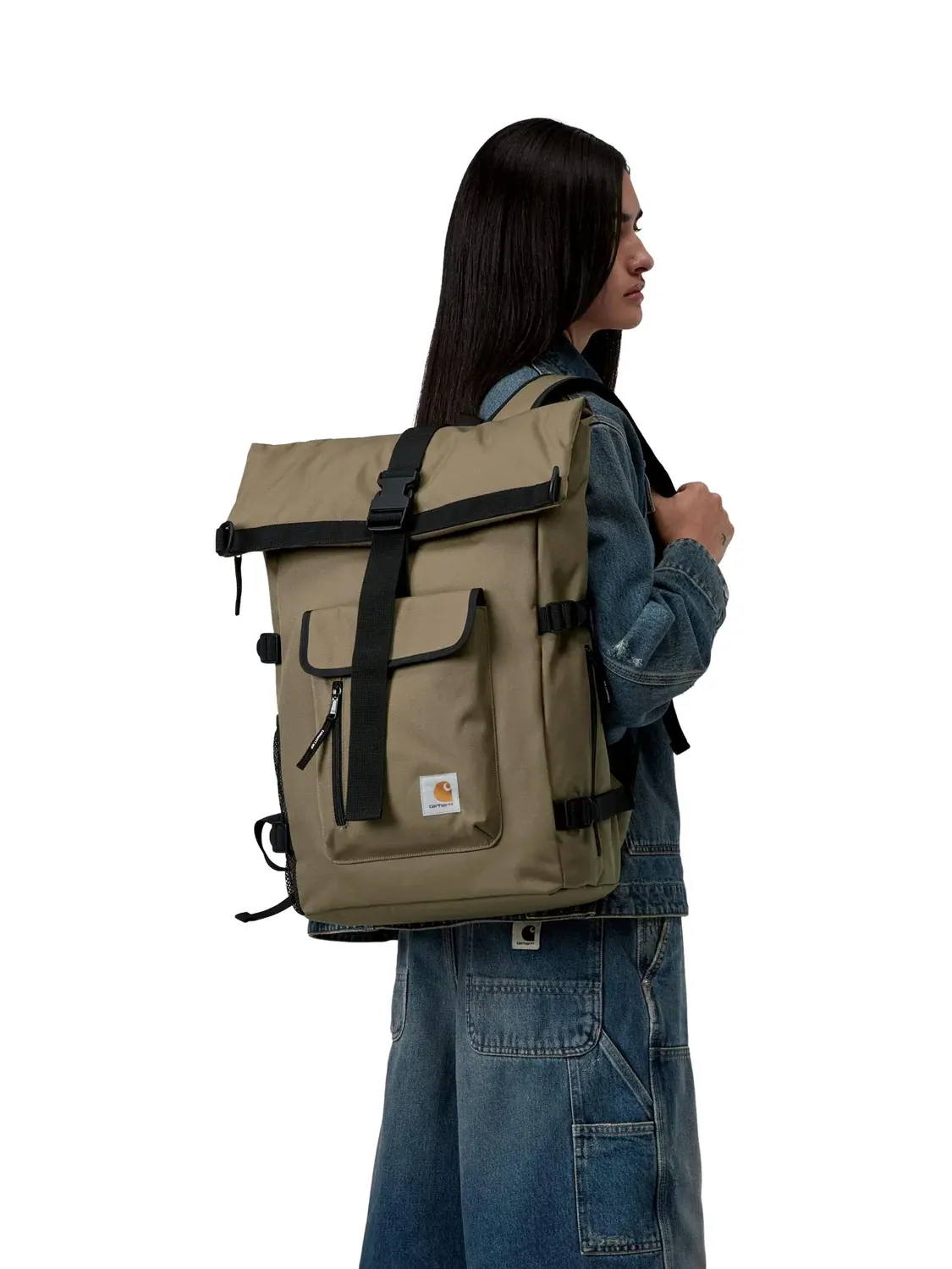 Рюкзак мужской Carhartt WIP 26 Philis Brass I031575-E5-XX — изображение 5 из 5, коричневый