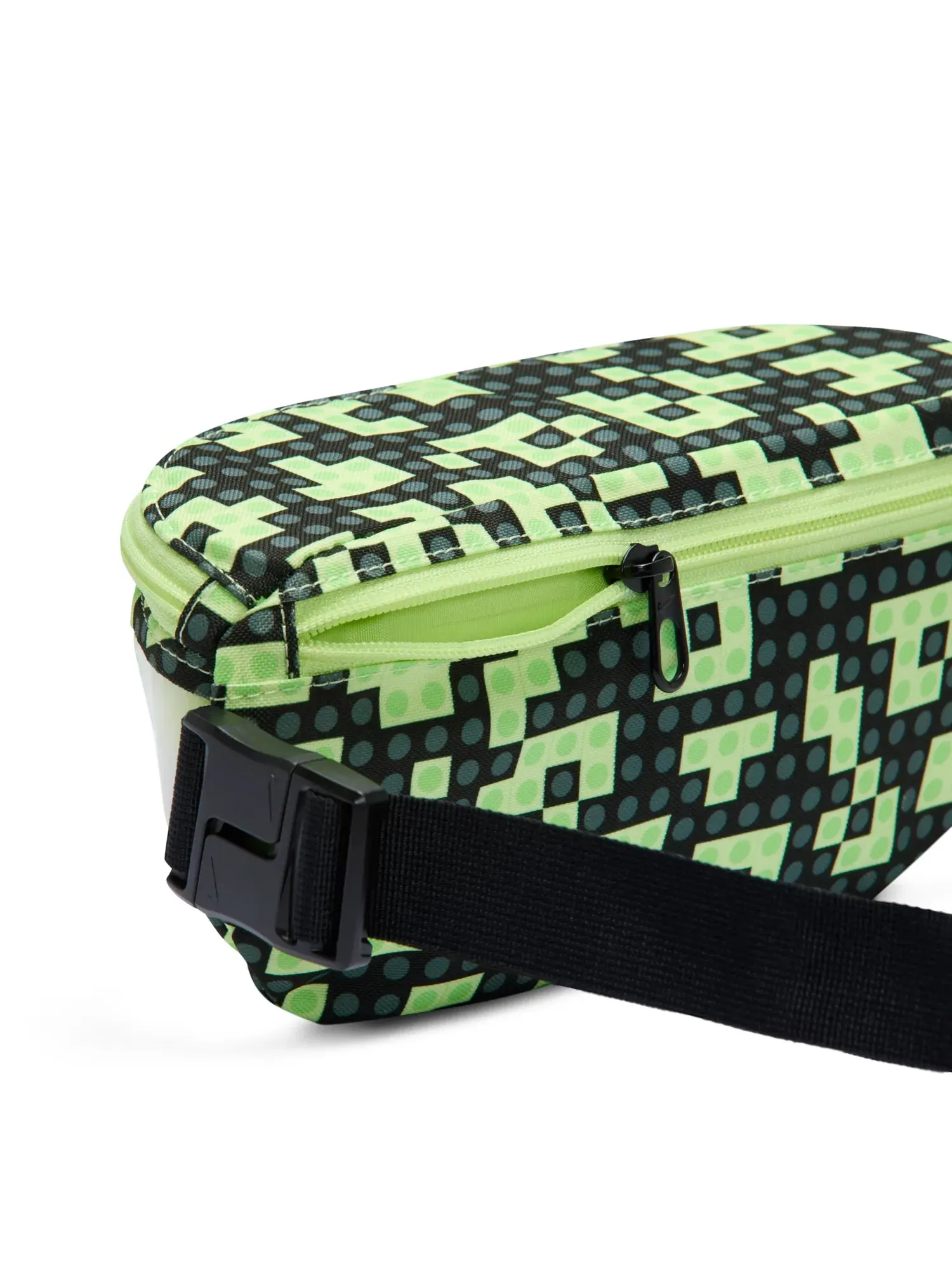 Детский поясной рюкзак Nike x LEGO Collection Waistpack — изображение 3 из 6, зеленый