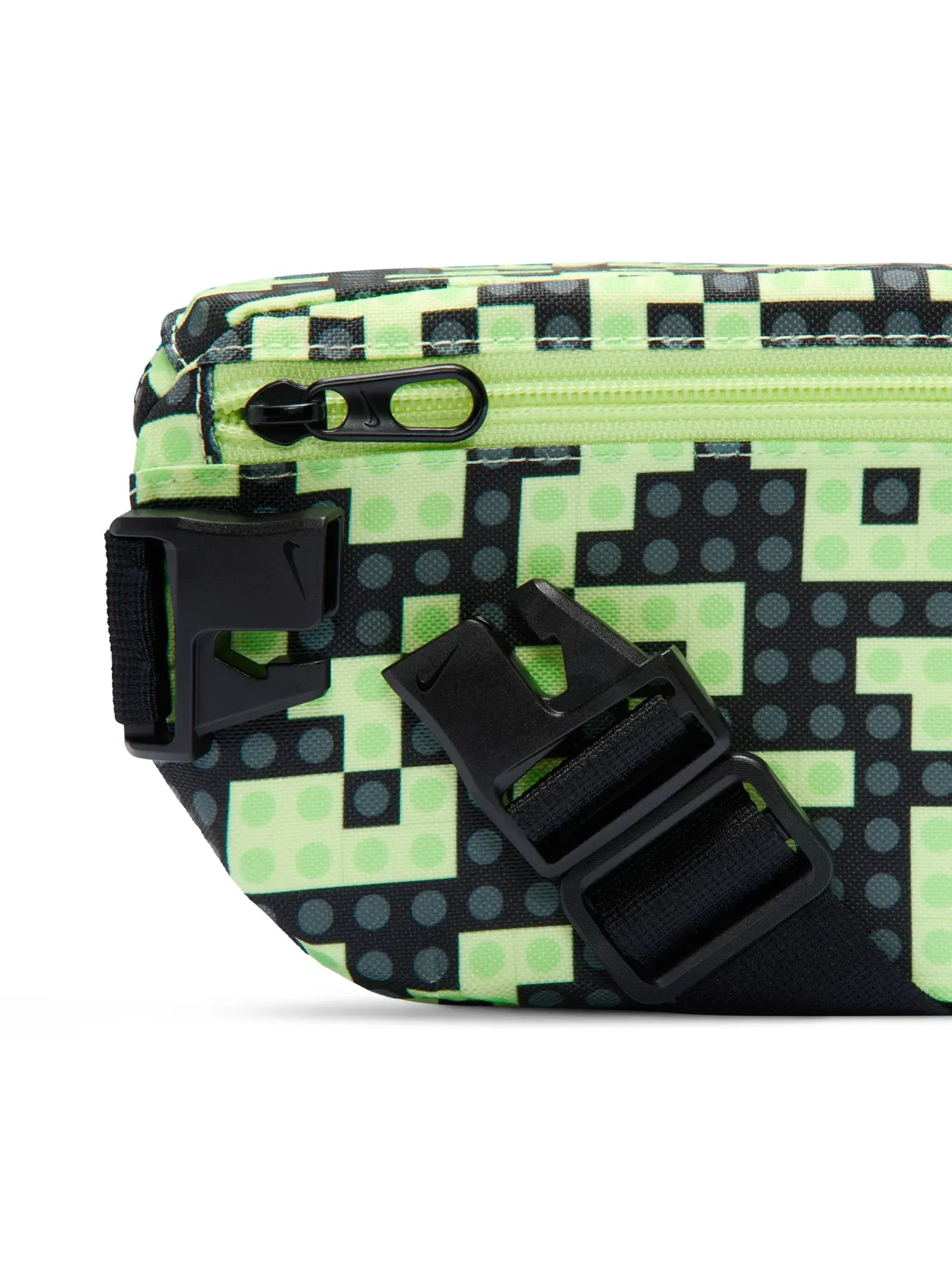 Детский поясной рюкзак Nike x LEGO Collection Waistpack — изображение 5 из 6, зеленый