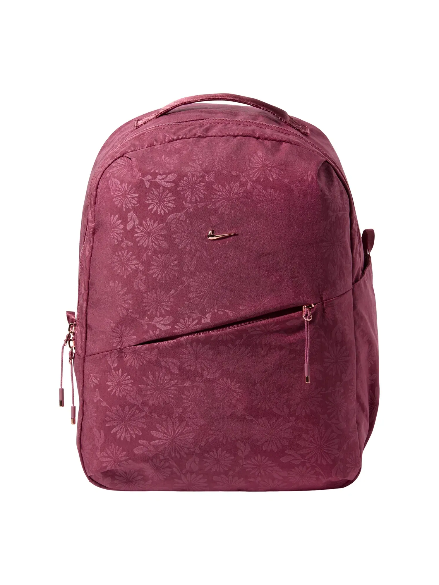 Мужской рюкзак с цветочным принтом Nike Aura 24L Floral Backpack — изображение 1 из 5, розовый
