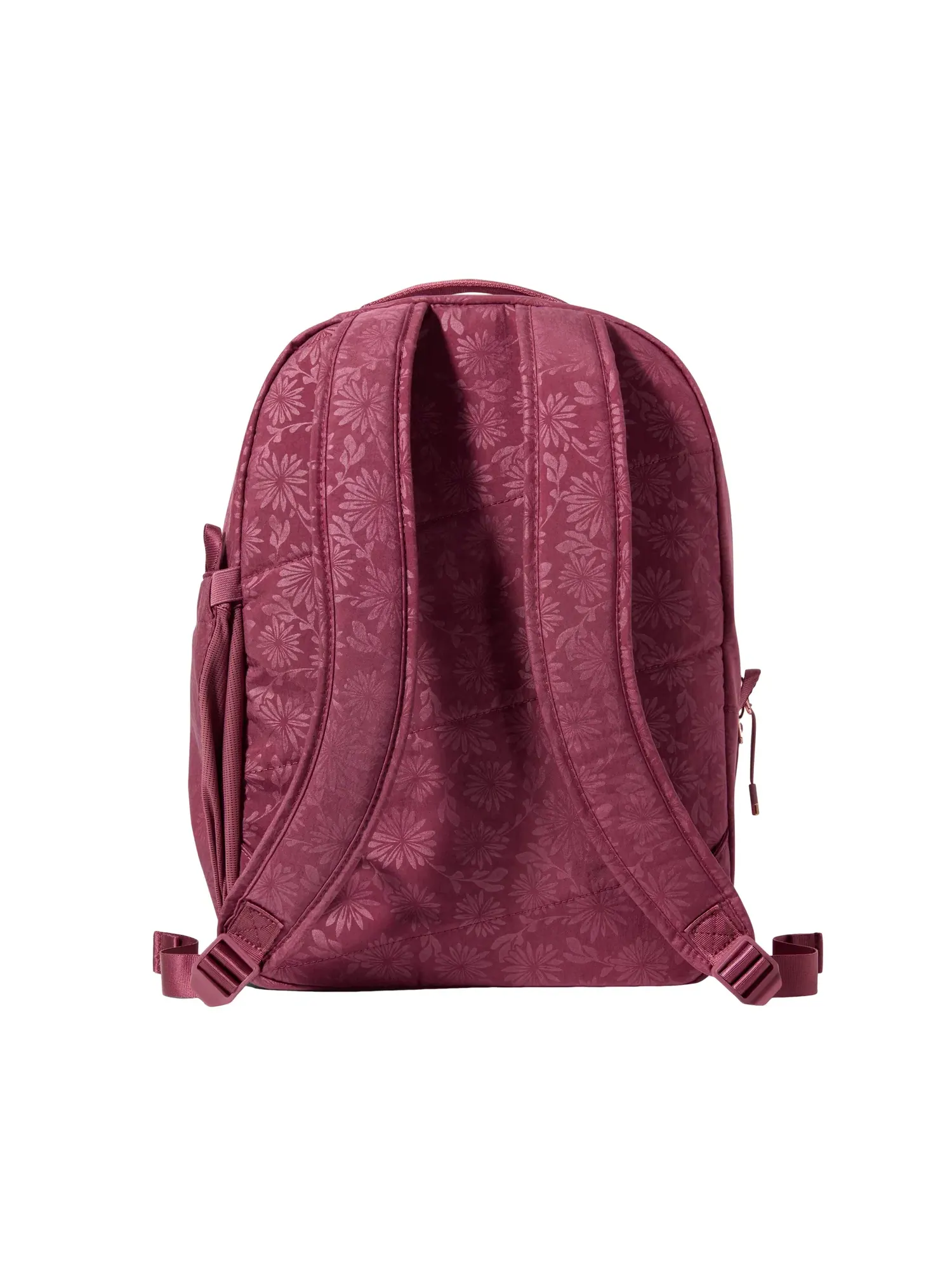 Мужской рюкзак с цветочным принтом Nike Aura 24L Floral Backpack — изображение 3 из 5, розовый