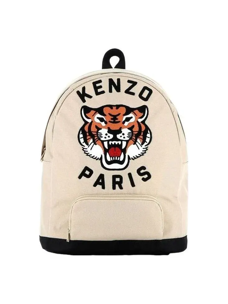 Рюкзак KENZO FW25 Tiger, бежевый, K61221-249 — изображение 1 из 5