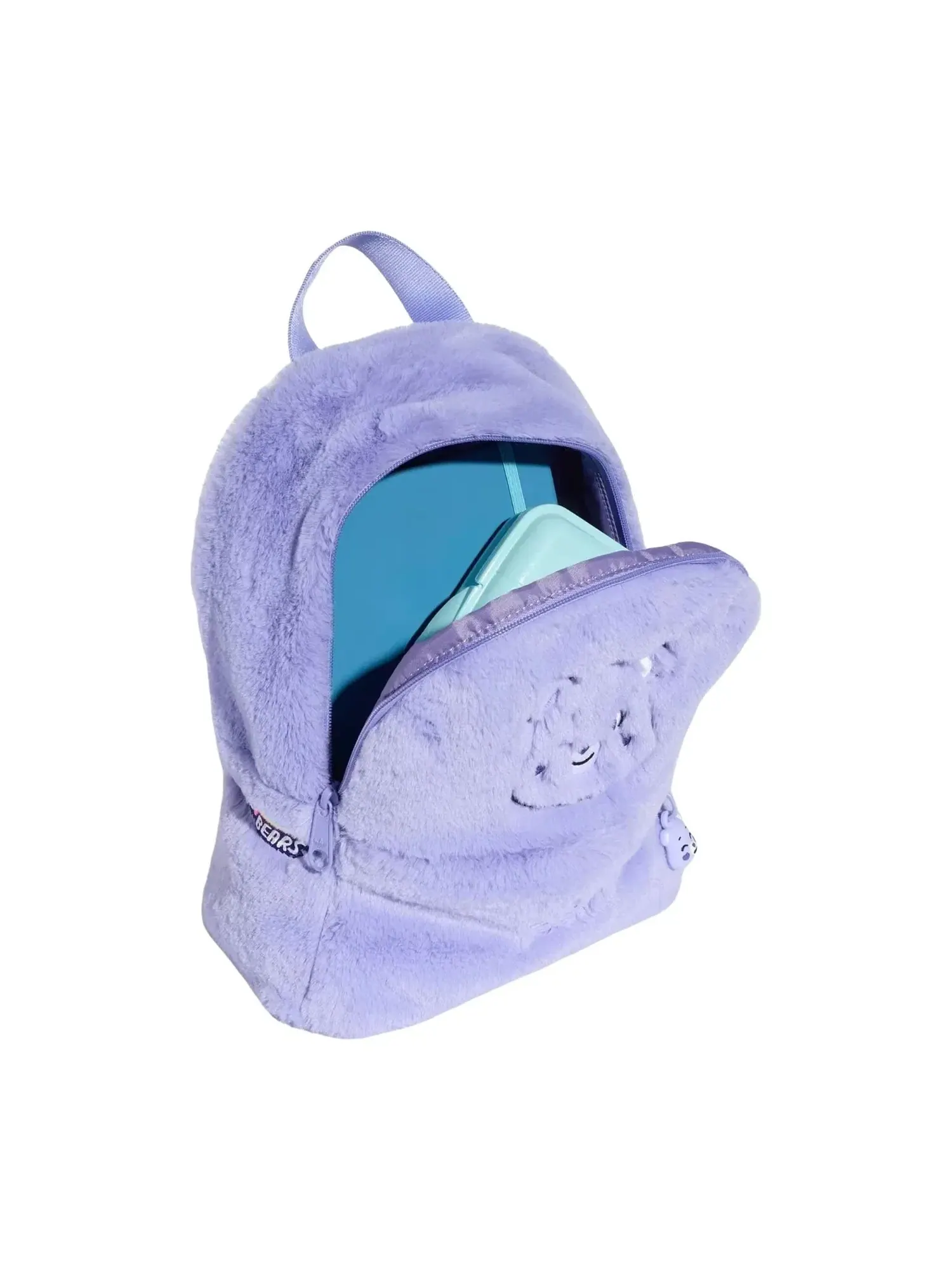Детский рюкзак с принтом Adidas x Care Bear модель Backpack — изображение 4 из 6, фиолетовый