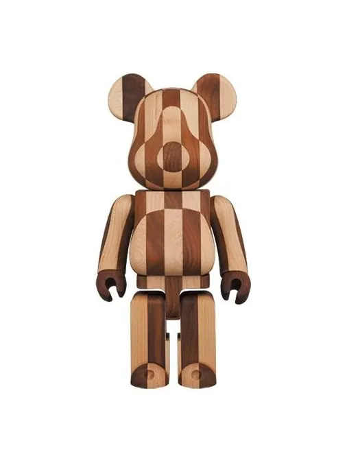 Фигурка BE@RBRICK Longindinal Chess Brown 400% — коричневый