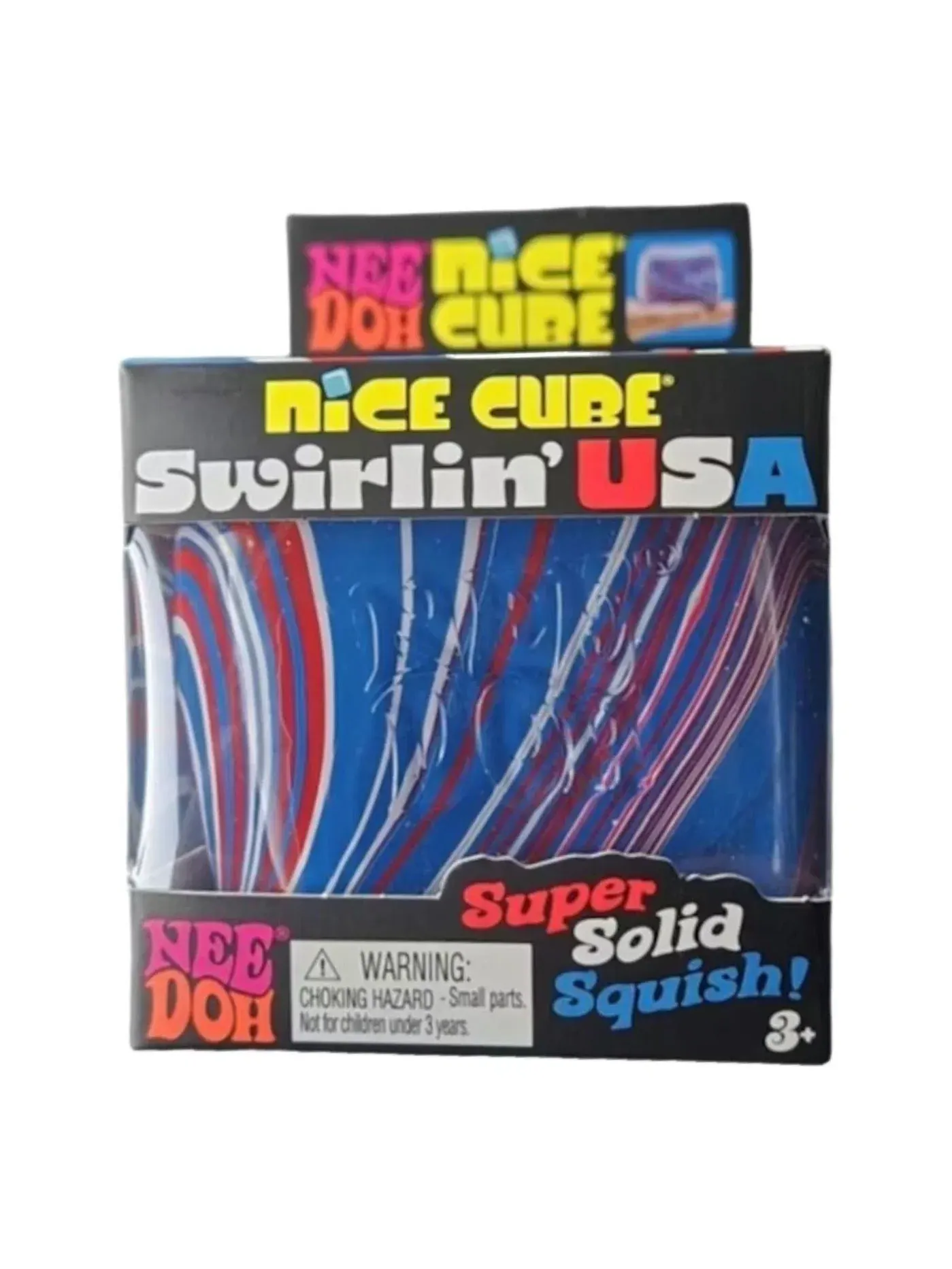 Многоцветная игрушка-антистресс NeeDoh Swirlin USA — мульти