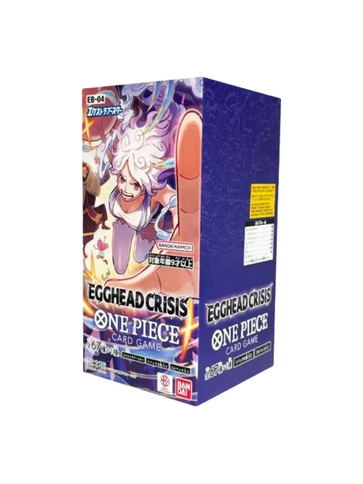 Дополнительный бустерный набор карт One Piece JP Egghead Crisis — мульти