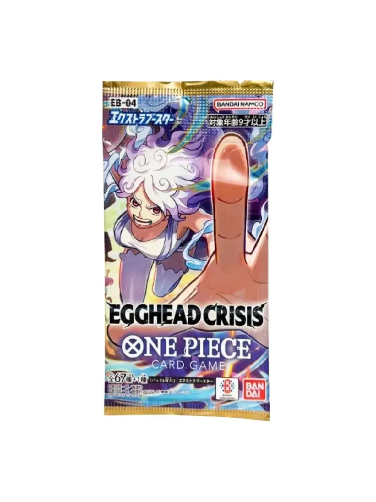 Дополнительный бустерный набор карт One Piece JP Egghead Crisis — мульти