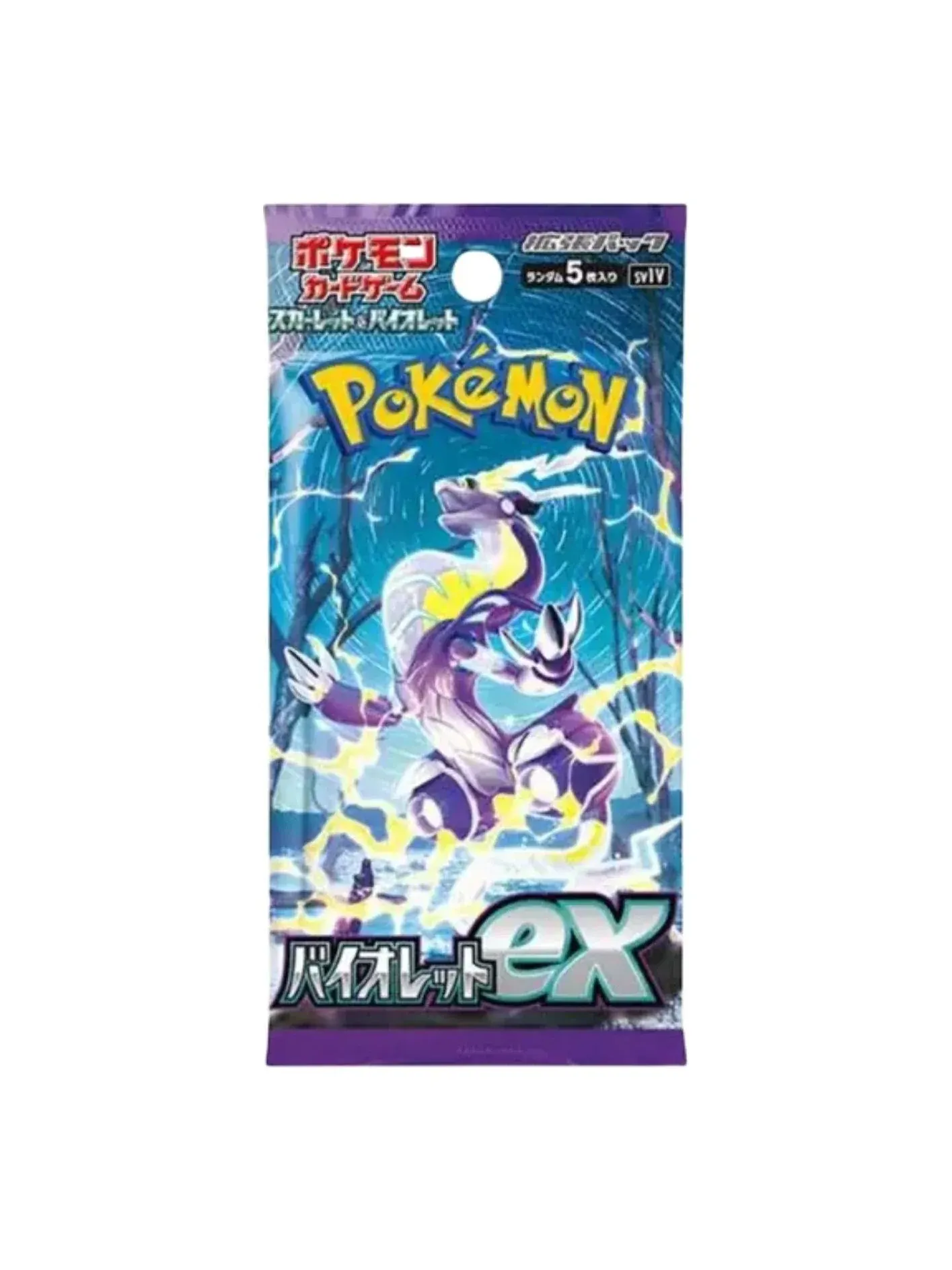 Набор карточек Pokemon JP Scarlet & Violet Expansion Pack 'Violet ex' — изображение 1 из 1, мульти