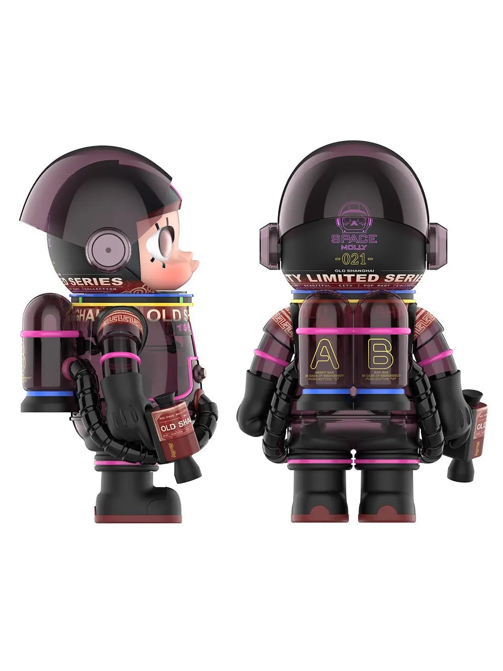 Фигурка Pop Mart Mega Space Molly Old Shanghai Paramount 400% Shanghai Limited Edition — изображение 2 из 2, мульти