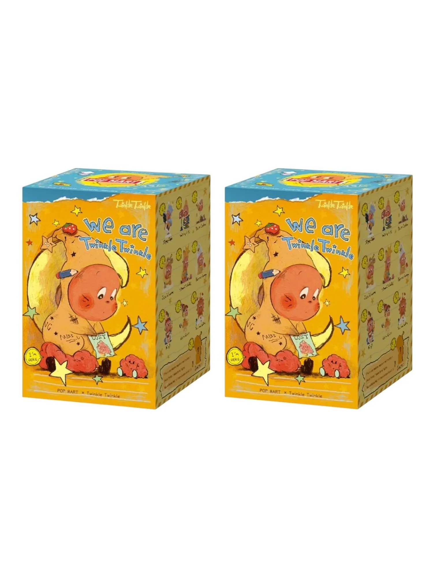 Фигурка Pop Mart We Are Twinkle Twinkle Series Figures Sealed Case (2 Blind Boxes) — изображение 1 из 1, мульти