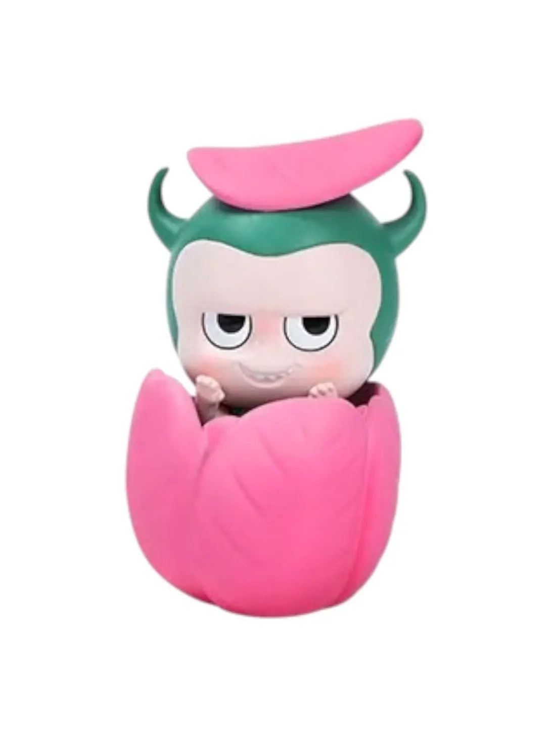 Pop Mart The Monsters Labubu Flower Elves 'Tulip' — изображение 1 из 1, розовый/бежевый/зеленый
