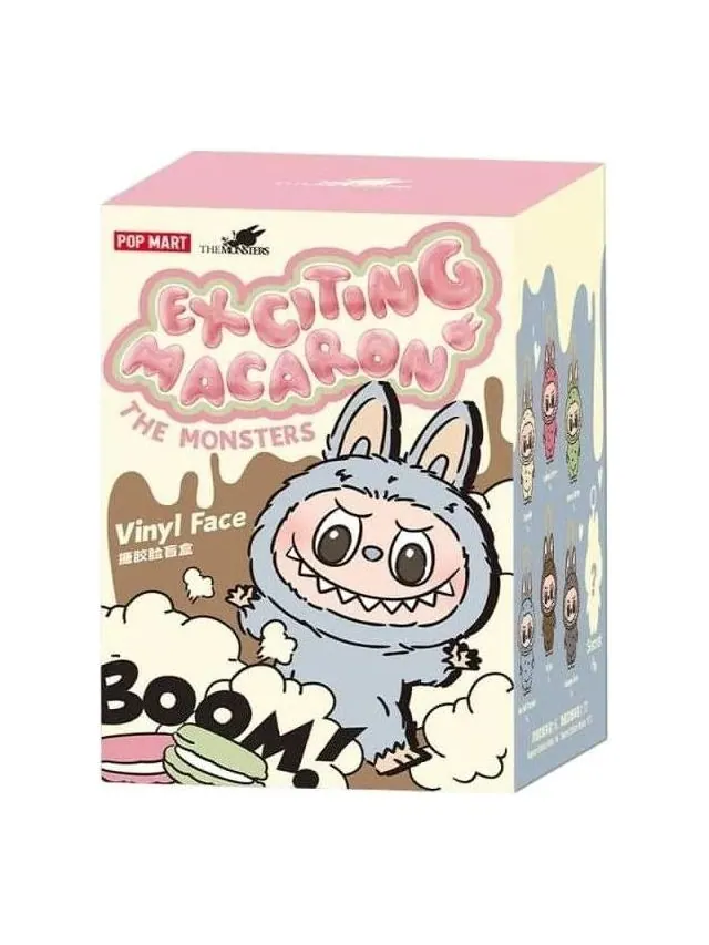 Лабубу Pop Mart The Monsters Labubu 1.0 Tasty Macarons Sealed Case (1 Blind Box) — изображение 1 из 2, мульти