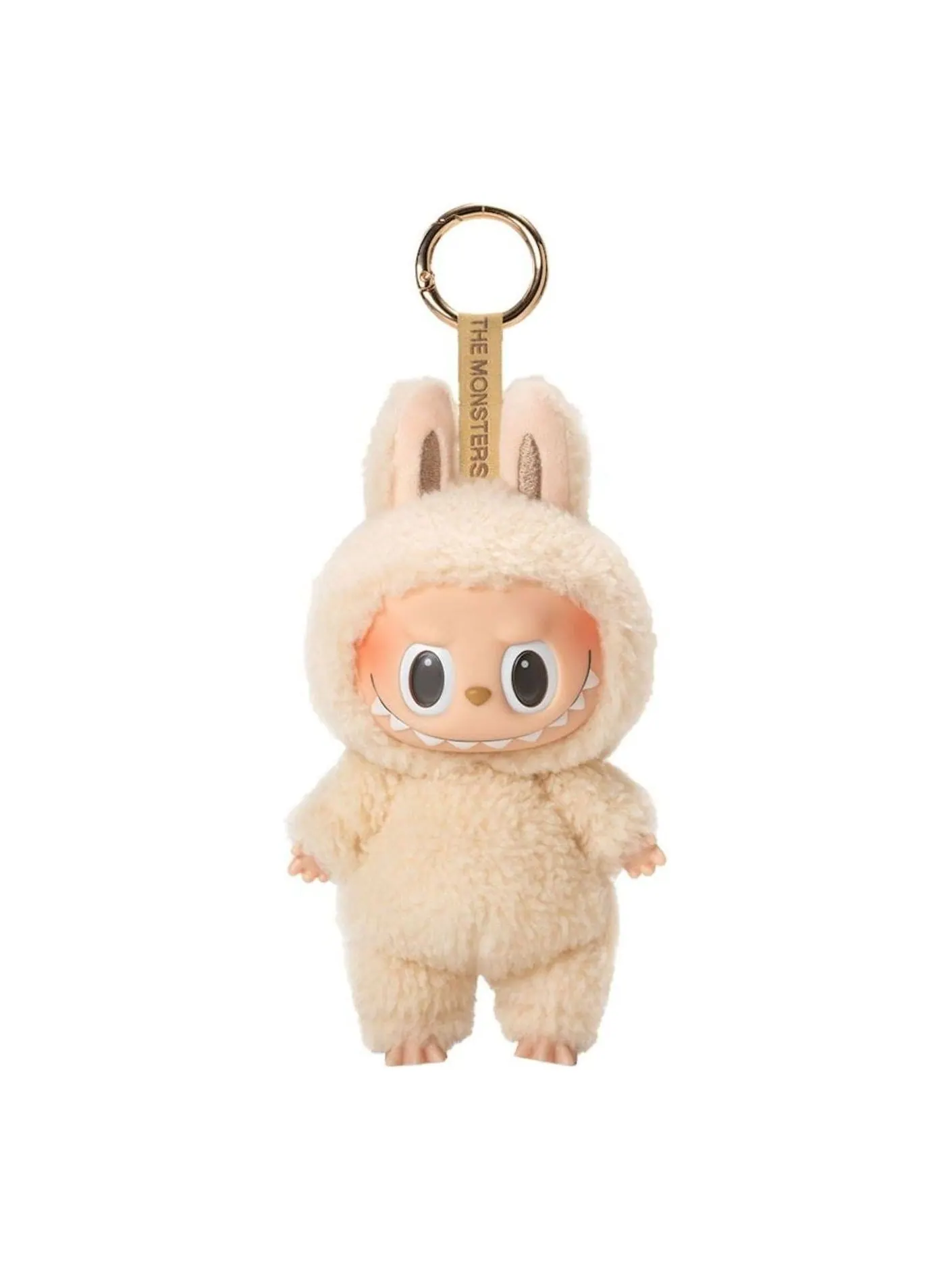 Лабубу Pop Mart The Monsters Labubu 1.0 Tasty Macarons Pendant 'Soymilk' — изображение 1 из 1, бежевый