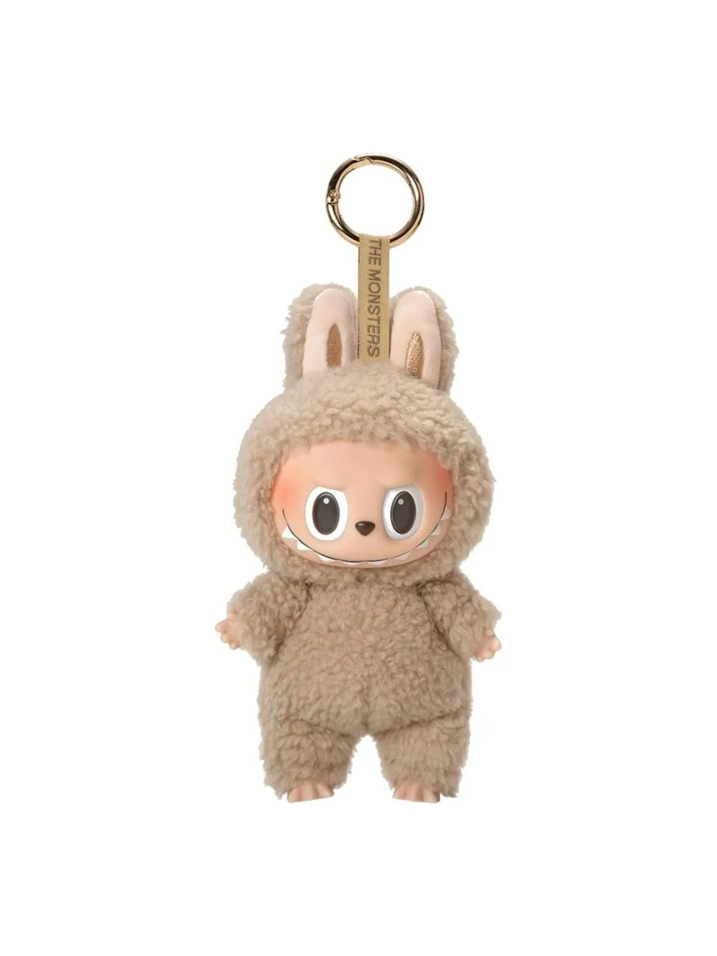 Лабубу Pop Mart The Monsters Labubu 1.0 Tasty Macarons Pendant 'Toffee' — изображение 1 из 1, бежевый