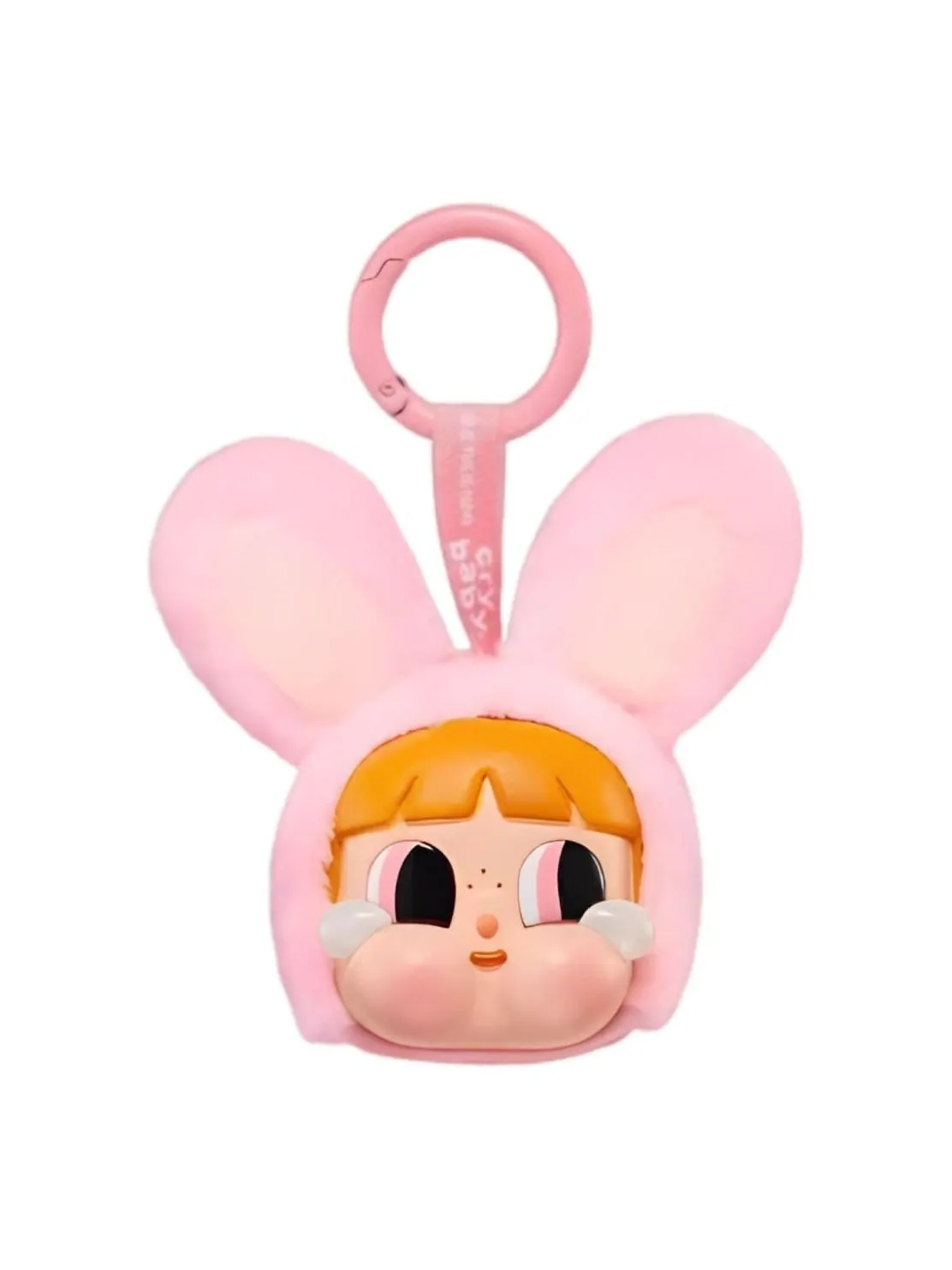 Фигурка Pop Mart x Powerpuff Girls CryBaby Bunny Blossom Pendant — изображение 1 из 1, розовый
