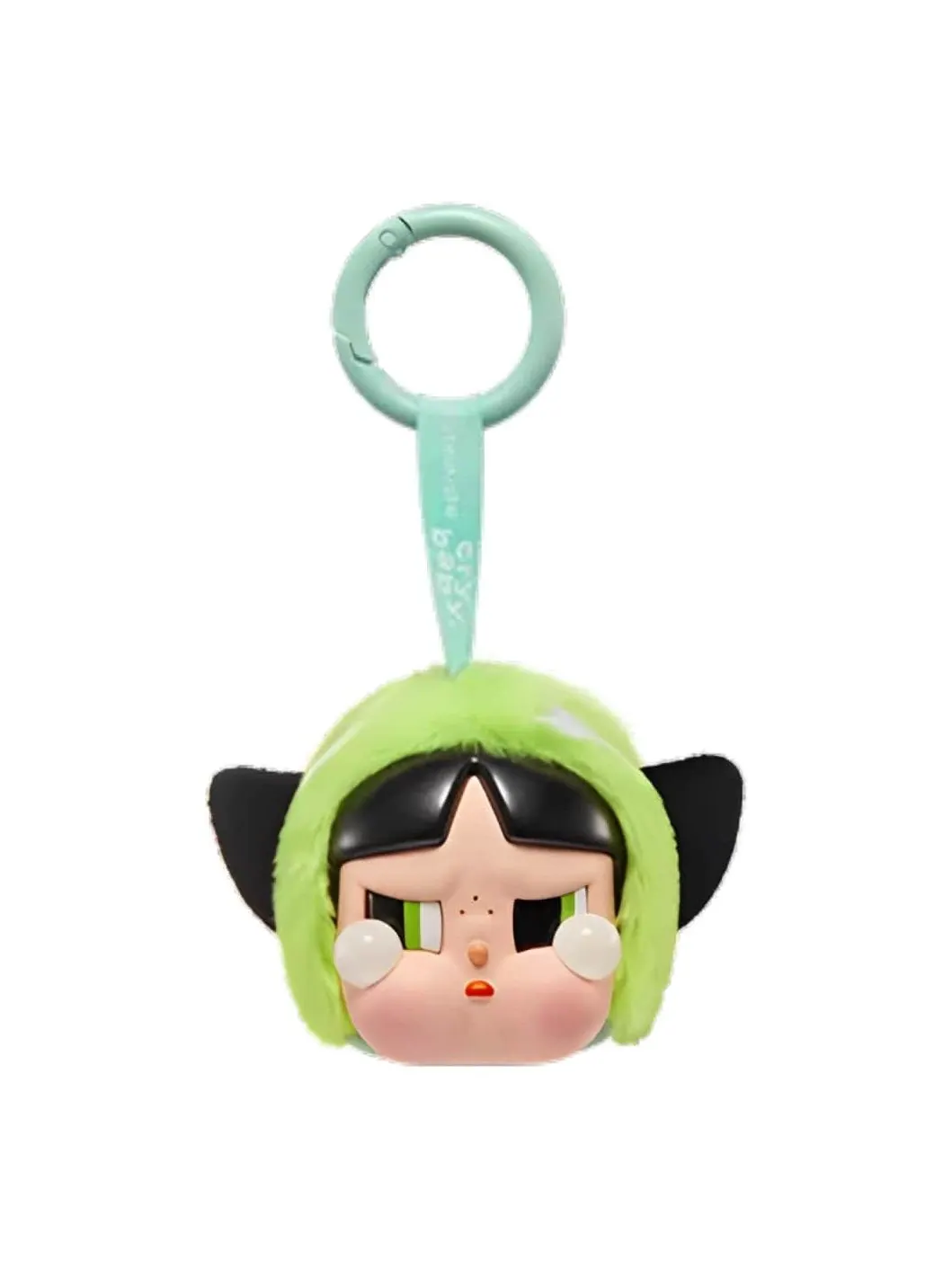 Фигурка Pop Mart x Powerpuff Girls CryBaby Buttercup Pendant — изображение 1 из 1, зеленый