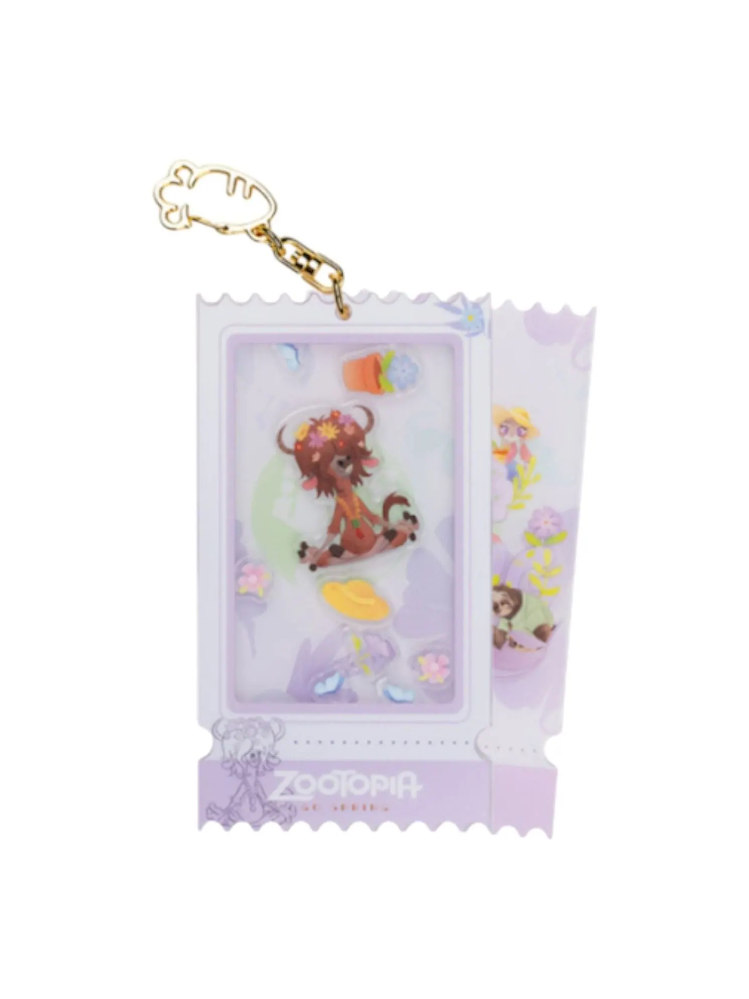 Фигурка Pop Mart Nick, Judy, Lightning, Officer Benjamin Acrylic Music Keychain 'Yax' — изображение 1 из 1, мульти