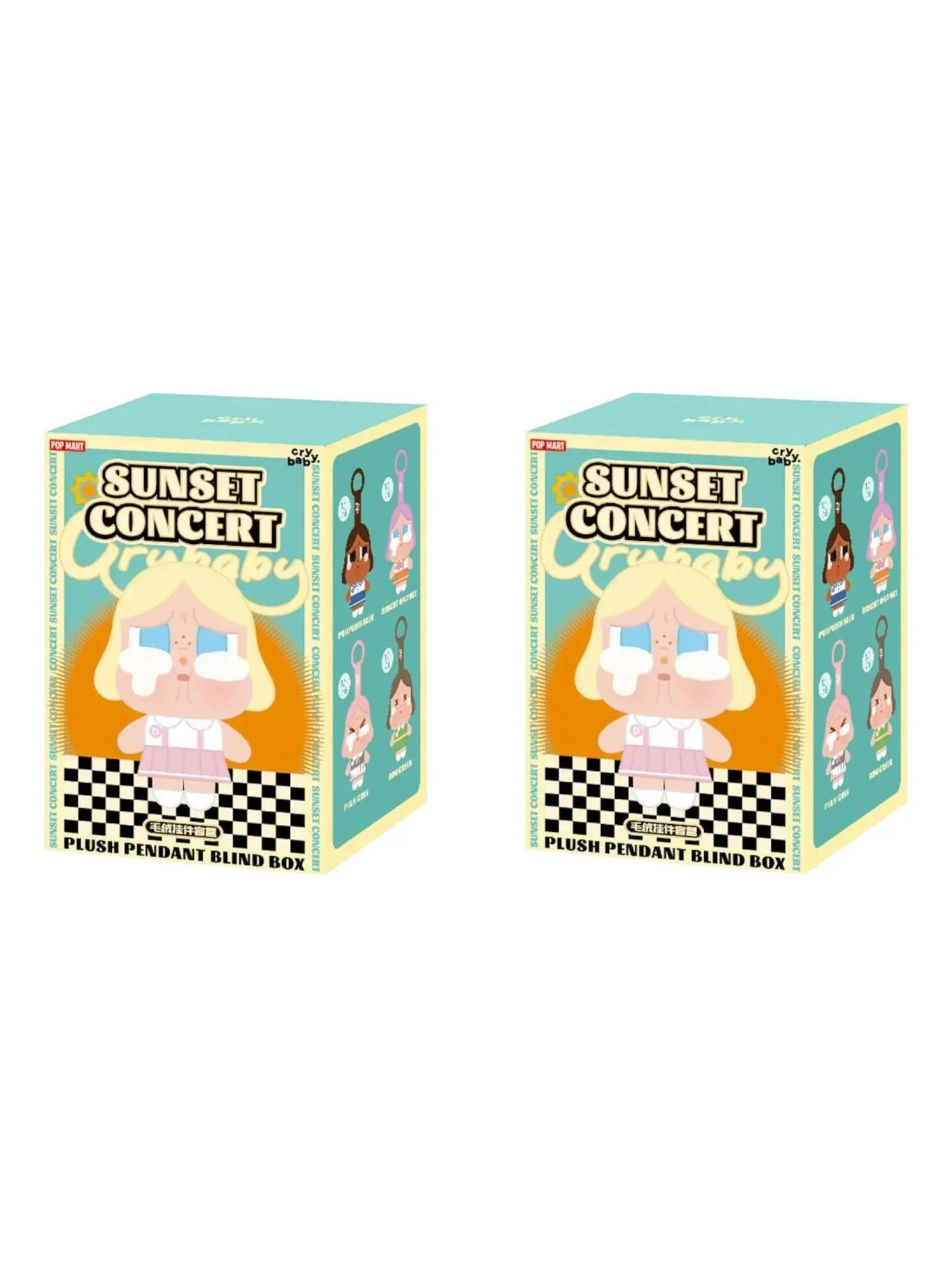 Pop Mart CryBaby Sunset Concert Series, запечатанная упаковка (2 коробки-сюрприза) — изображение 1 из 1, мульти