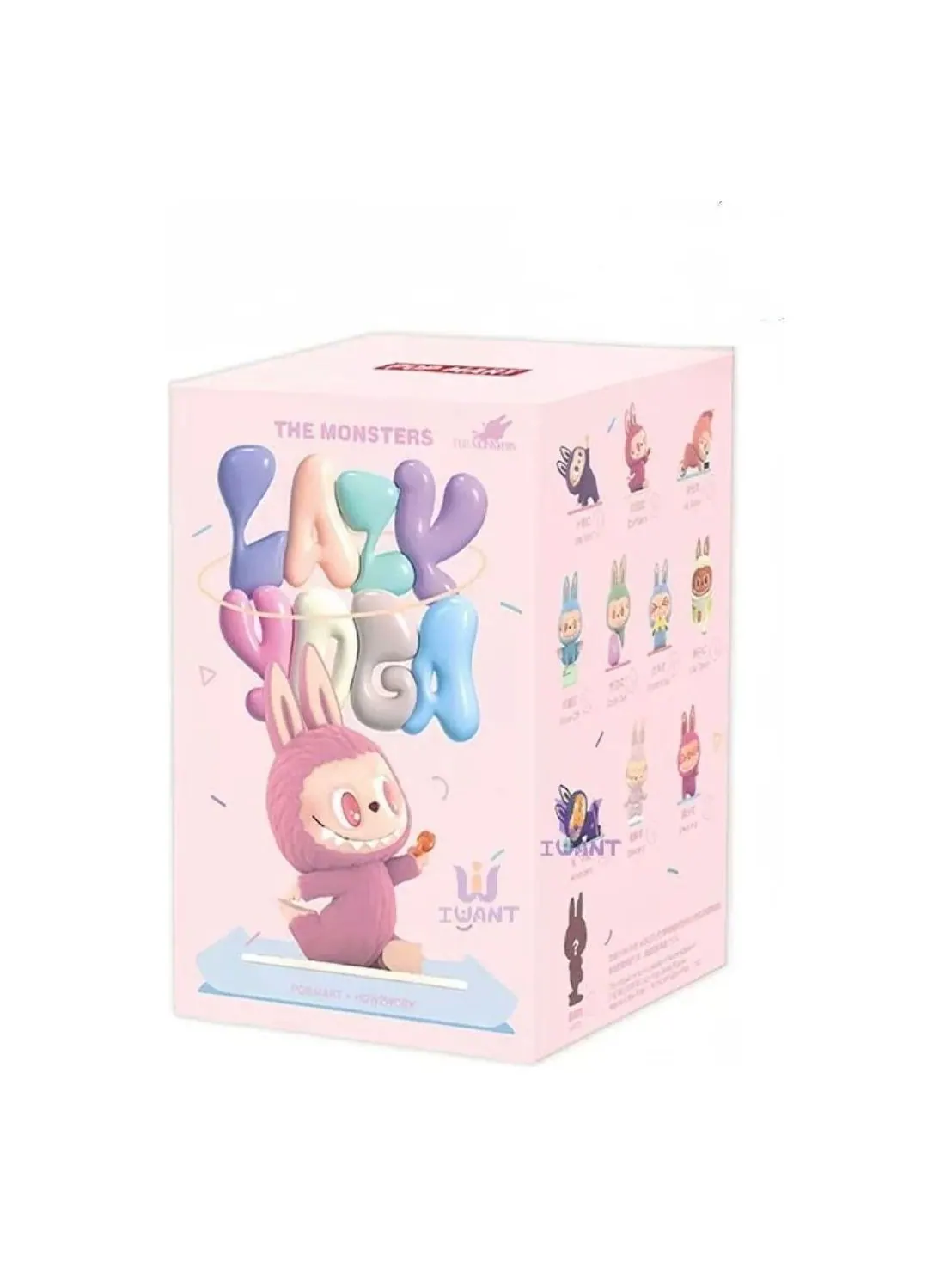 Лабубу Pop Mart The Monsters Labubu Lazy Yoga Sealed Case (1 Blind Box) — изображение 1 из 1, мульти