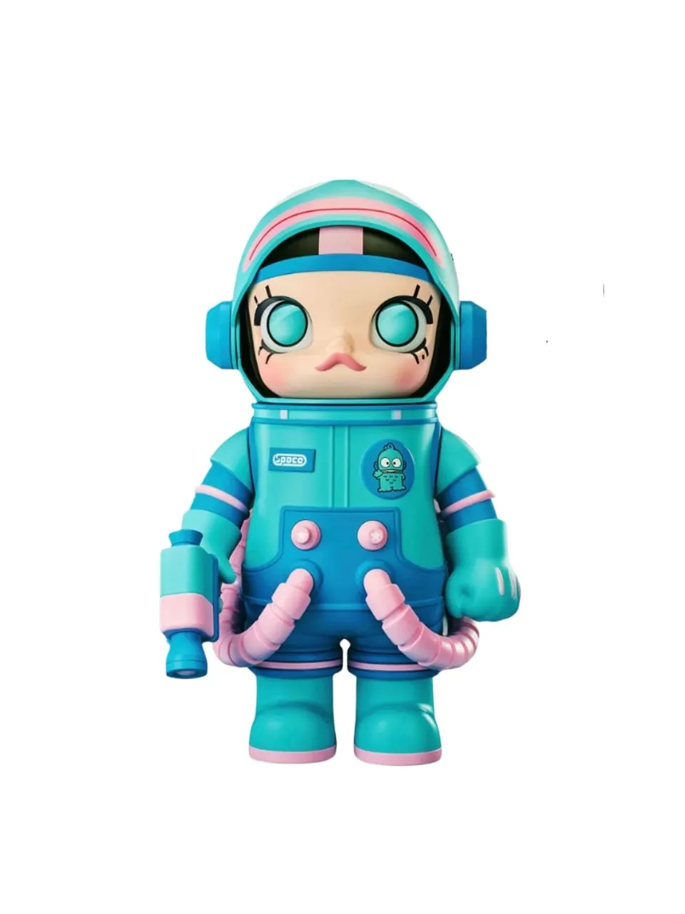 Фигурка Pop Mart Mega Space Molly Sanrio Characters Hangyodon 400% — изображение 2 из 2, синий