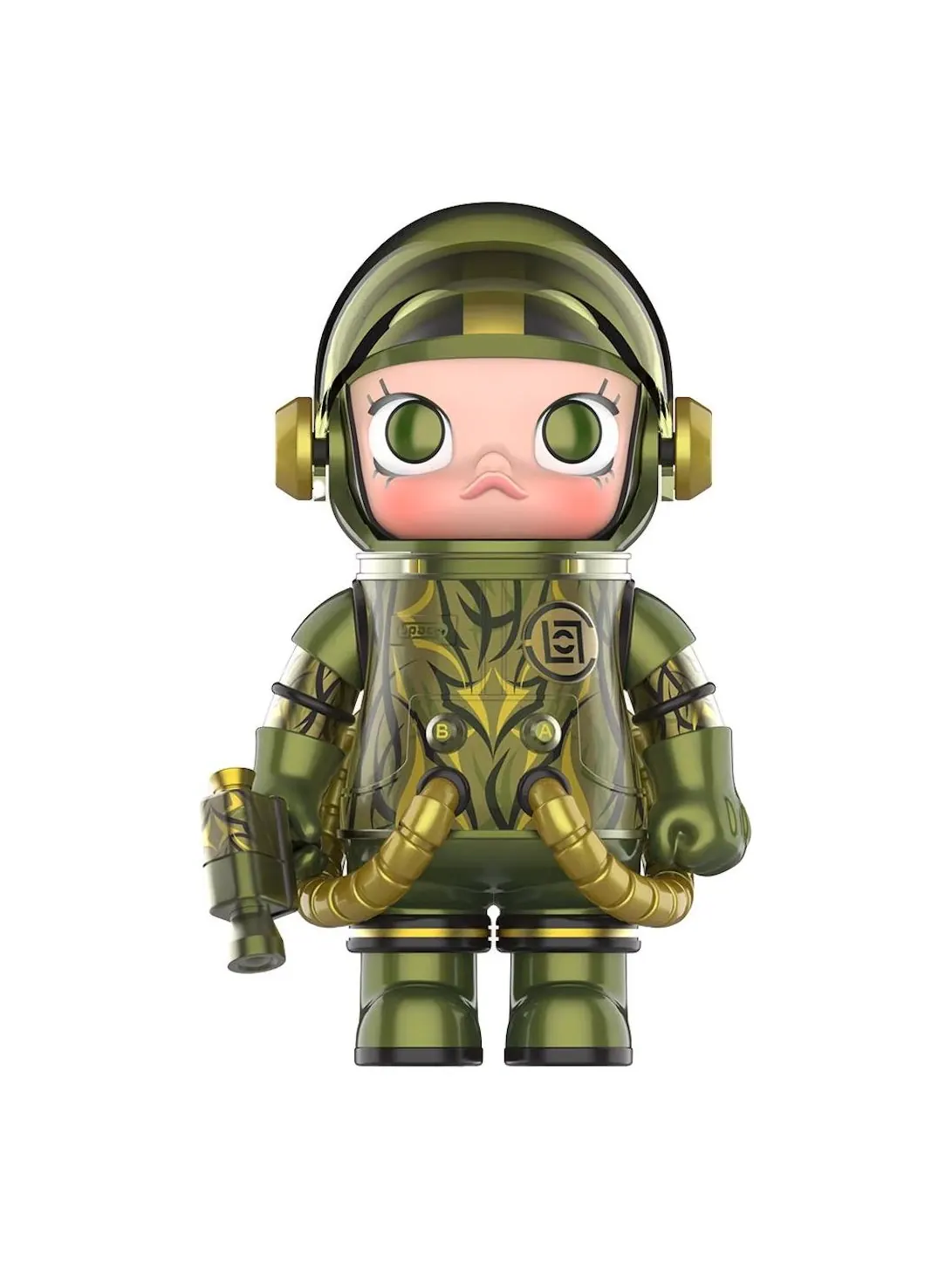 Pop Mart Mega Space Molly CLOT-Olive Alienegra 100% — изображение 1 из 1, мульти