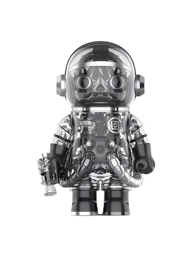 Фигурка Pop Mart x CLOT Mega Space Molly Black Alienegra Set 400% — изображение 1 из 2, мульти