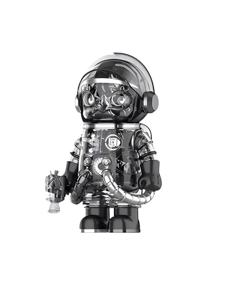Фигурка Pop Mart x CLOT Mega Space Molly Black Alienegra Set 400% — изображение 2 из 2, мульти