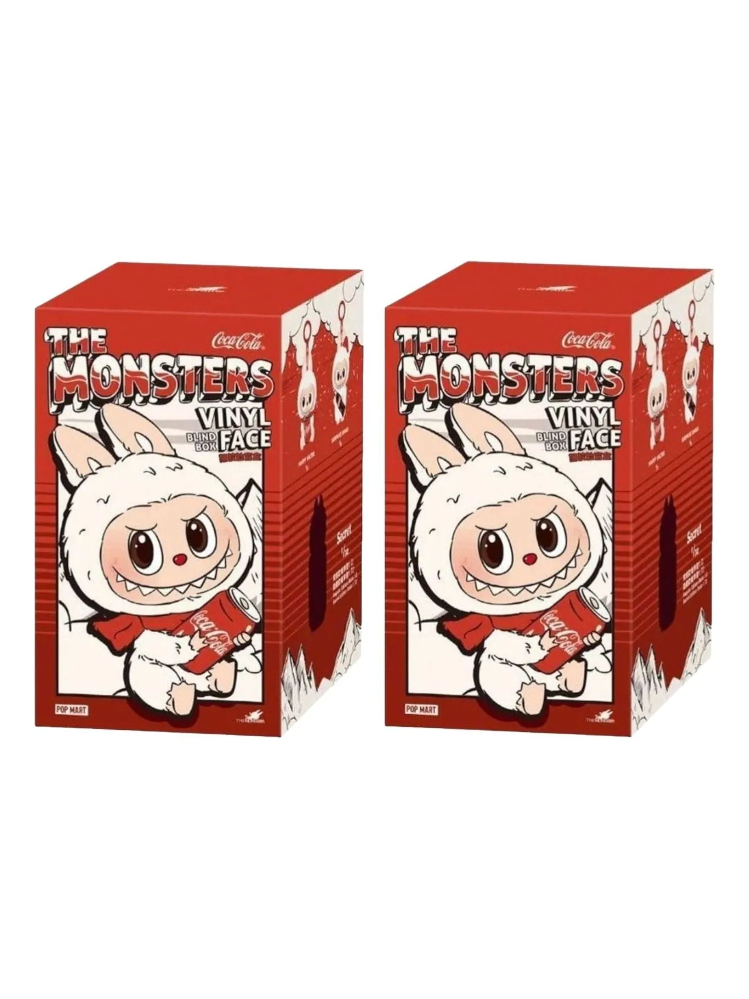 Лабубу Pop Mart x Coca Cola The Monsters Labubu Sealed Case (2 Blind Boxes) — изображение 1 из 1, мульти