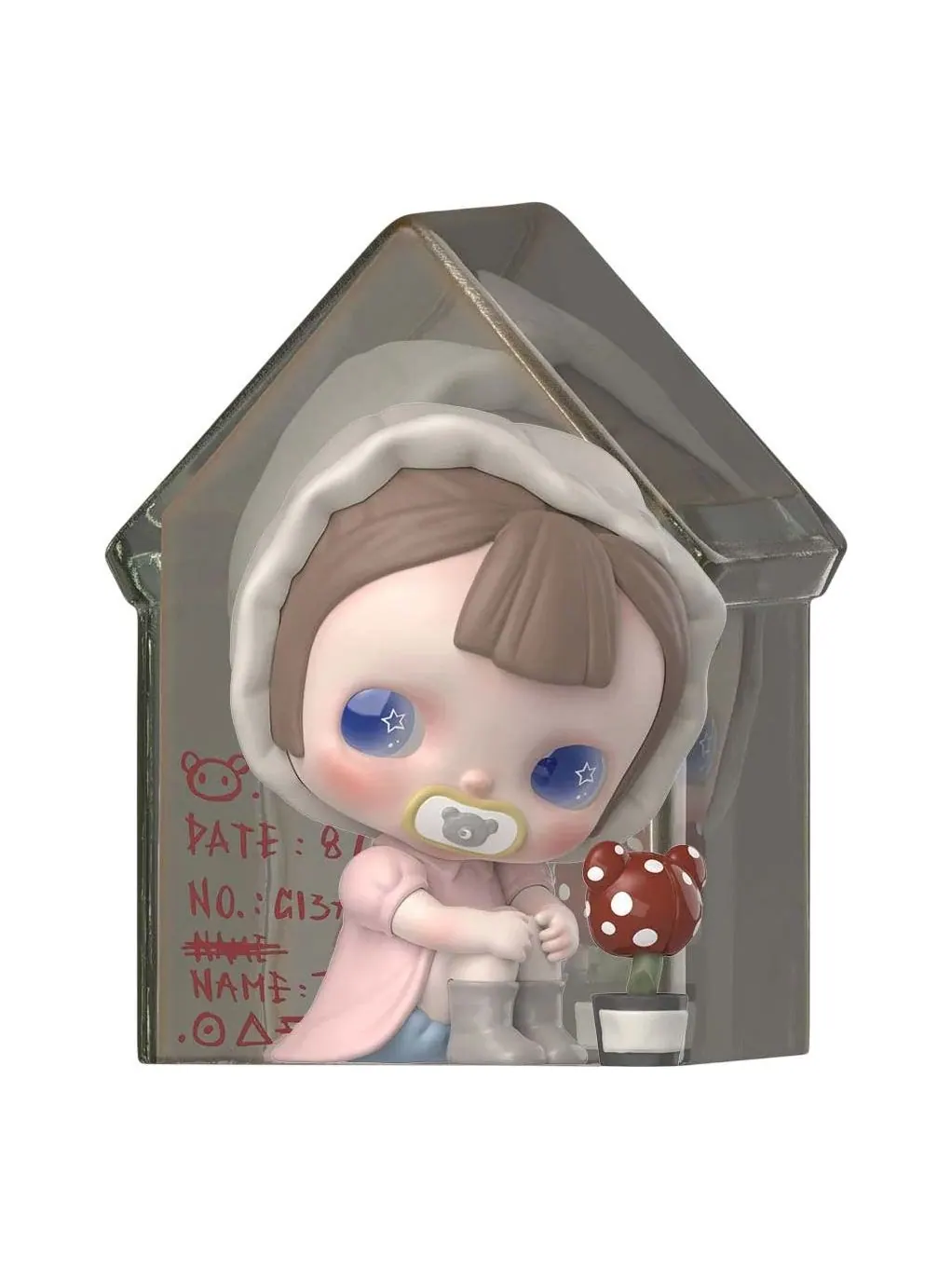 Фигурка Pop Mart TinyTiny Prologue 'Glass House' — изображение 1 из 1, мульти