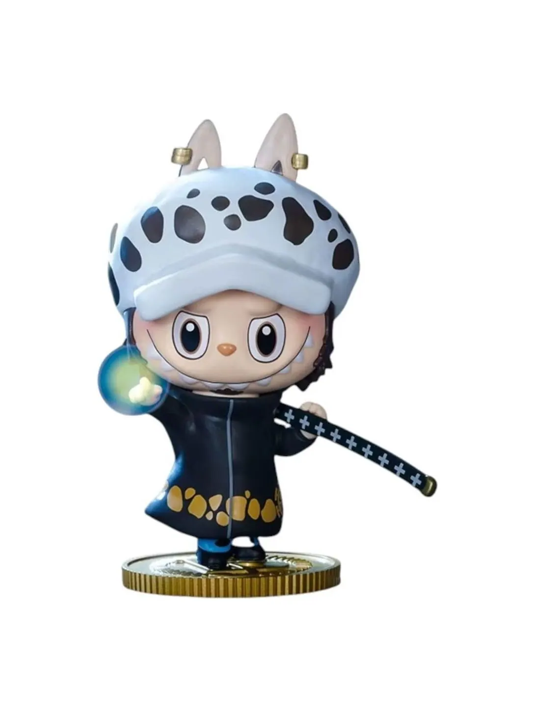 Лабубу Pop Mart One Piece The Monsters Labubu 'Trafalgar Law' — изображение 1 из 1, мульти